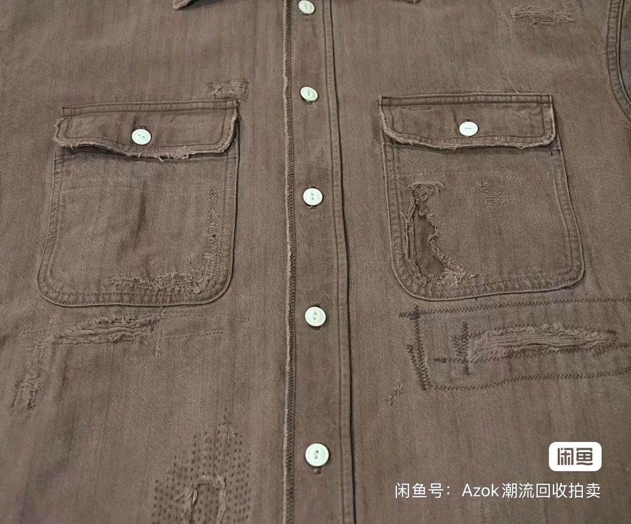 Visvim Visvim ICT Lumber Shirt Crash N.D. Mud Size US L / EU 52-54 / 3 - 5 Thumbnail