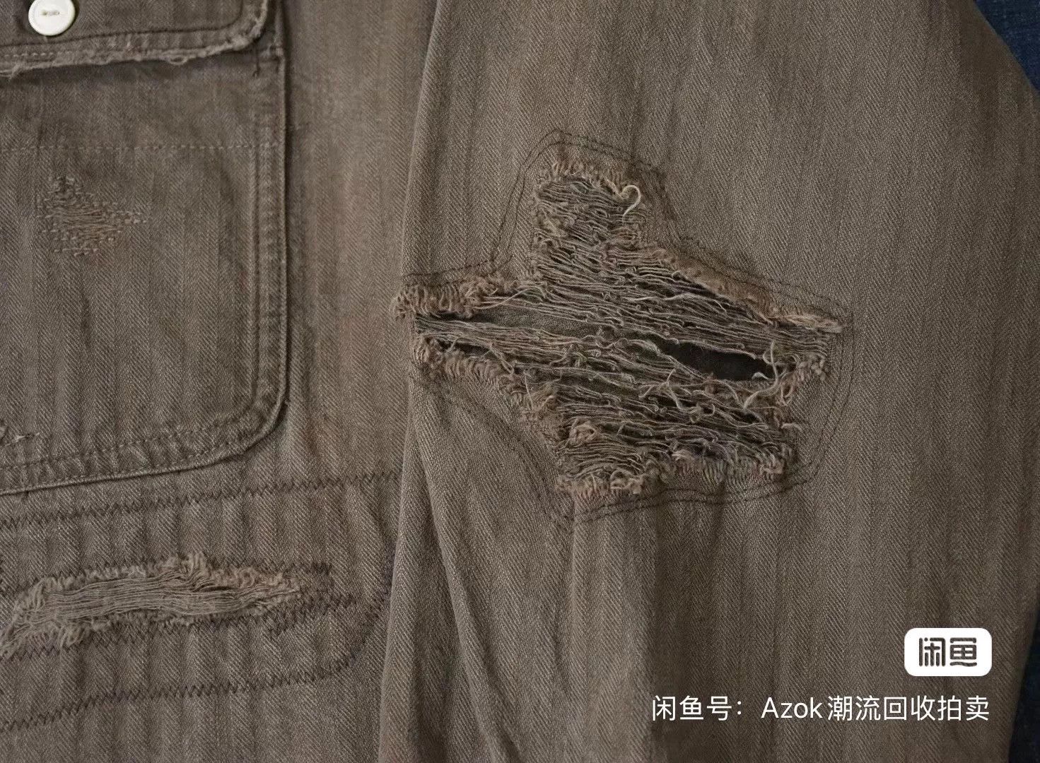 Visvim Visvim ICT Lumber Shirt Crash N.D. Mud Size US L / EU 52-54 / 3 - 6 Thumbnail
