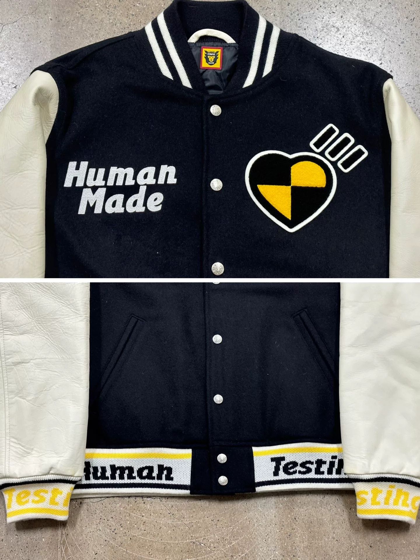 Human Made Human Made A$Ap Rocky Varsity Jacket Size US L / EU 52-54 / 3 - 5 Thumbnail