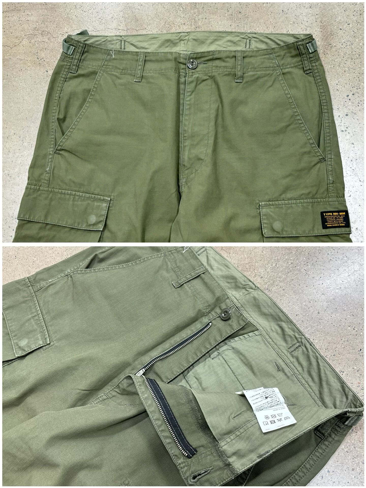 Neighborhood Neighborhood Cargo Pants for Casual Style Size US 30 / EU 46 - 5 Thumbnail