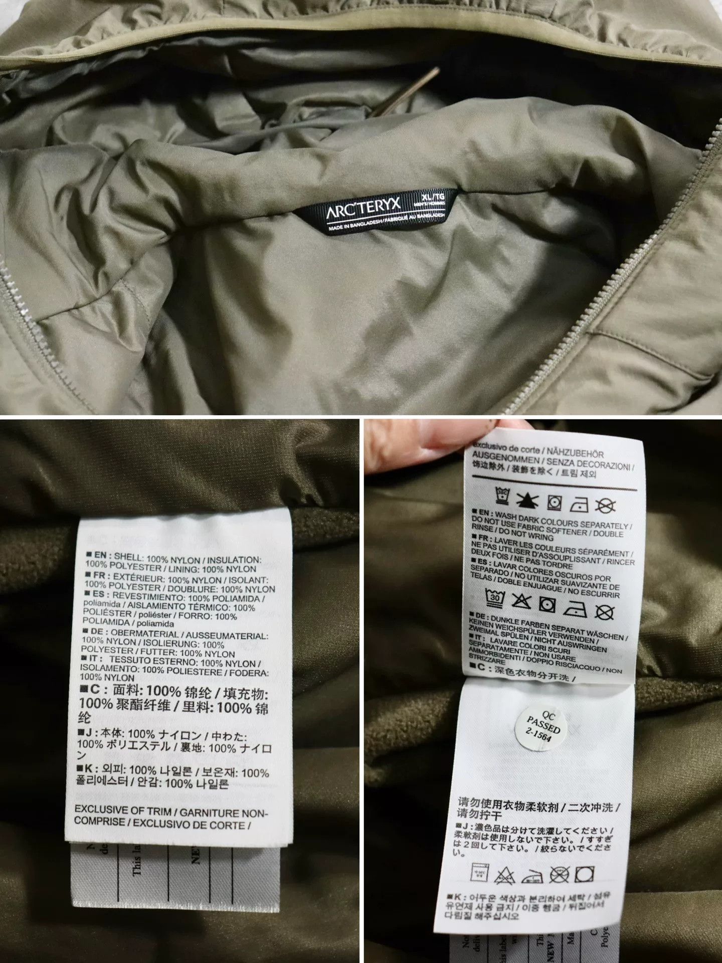 Arc'teryx Arcteryx Atom Hoody LT Gen2 Jacket Size US XL / EU 56 / 4 - 8 Thumbnail