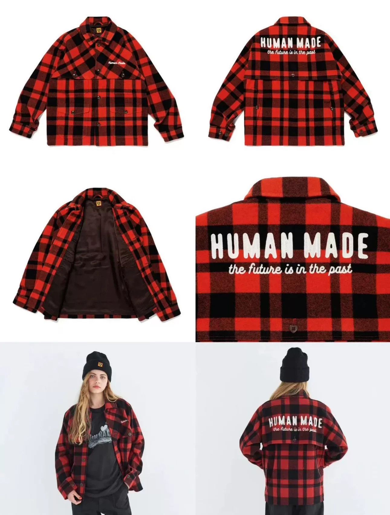 Human Made Human Made Wool Hunting Jacket Size US L / EU 52-54 / 3 - 3 Thumbnail