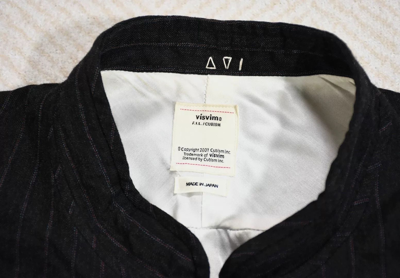 Visvim Visvim Dharma Shirt Santome Stripe Wool Shirt Size US XL / EU 56 / 4 - 8 Thumbnail