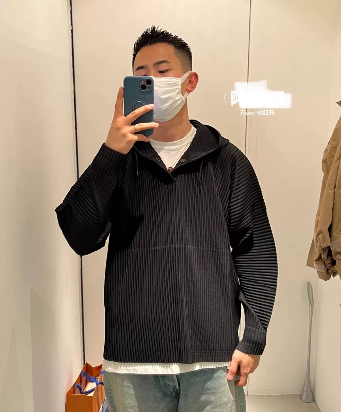 Homme Plisse Issey Miyake Issey Miyake Homme Plisse Hooded Jacket Size US L / EU 52-54 / 3 - 3 Thumbnail
