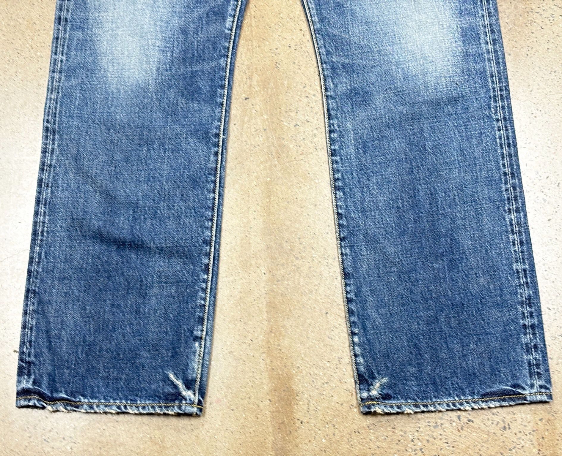 Visvim Visvim Social Sculpture Damaged Denim Pants Size US 36 / EU 52 - 5 Thumbnail