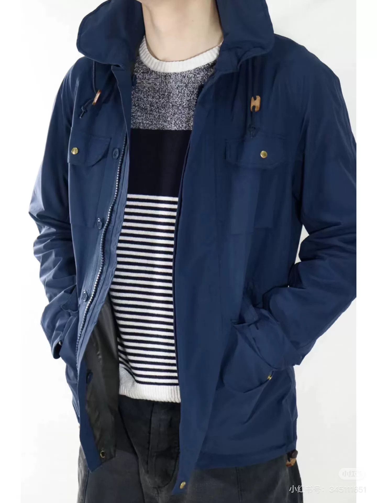 Visvim Visvim P.F.D Jacket in Navy Color Size US M / EU 48-50 / 2 - 9 Thumbnail