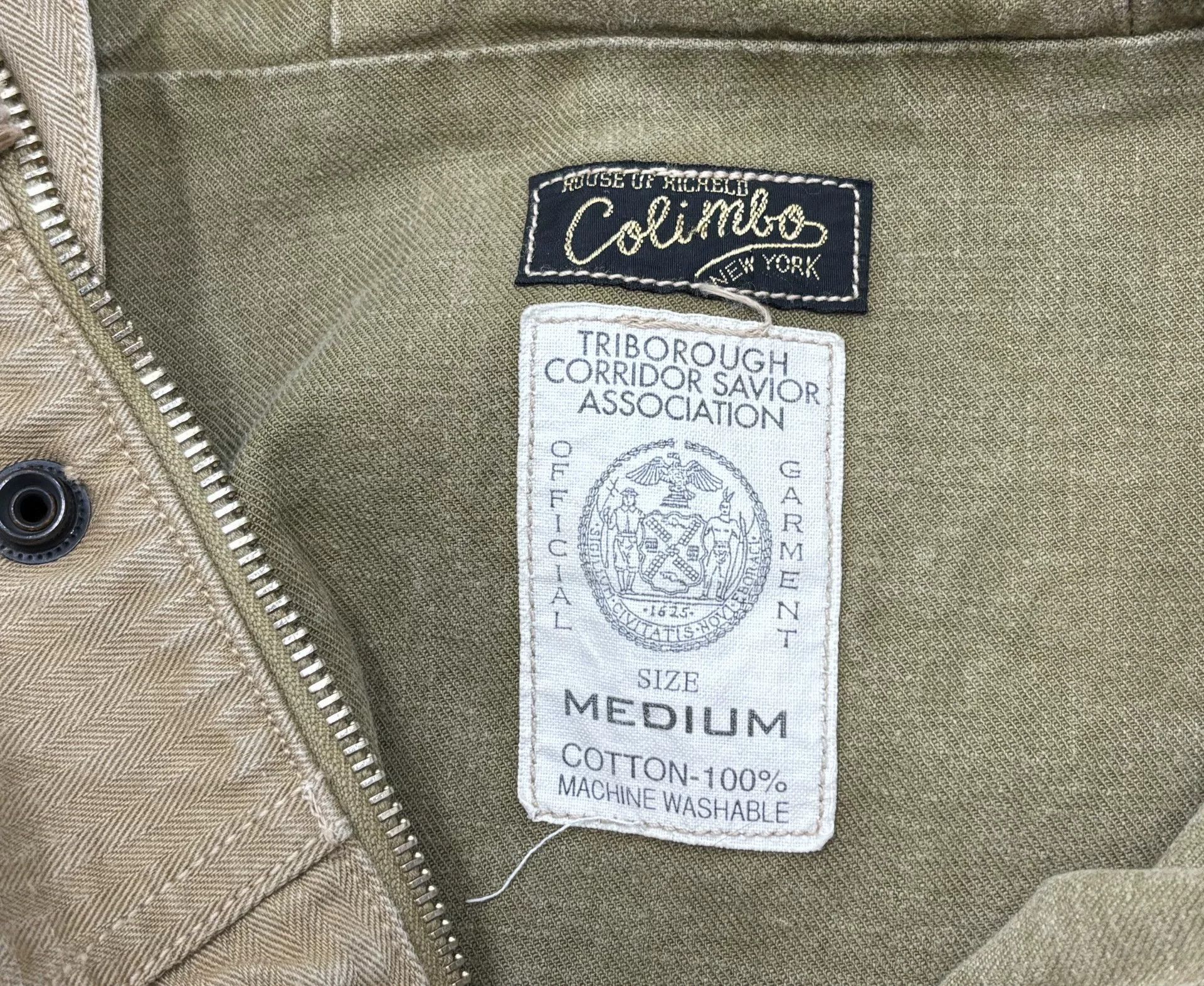 COLIMBO Vintage Washed Vest with Hood Size US M / EU 48-50 / 2 - 8 Thumbnail