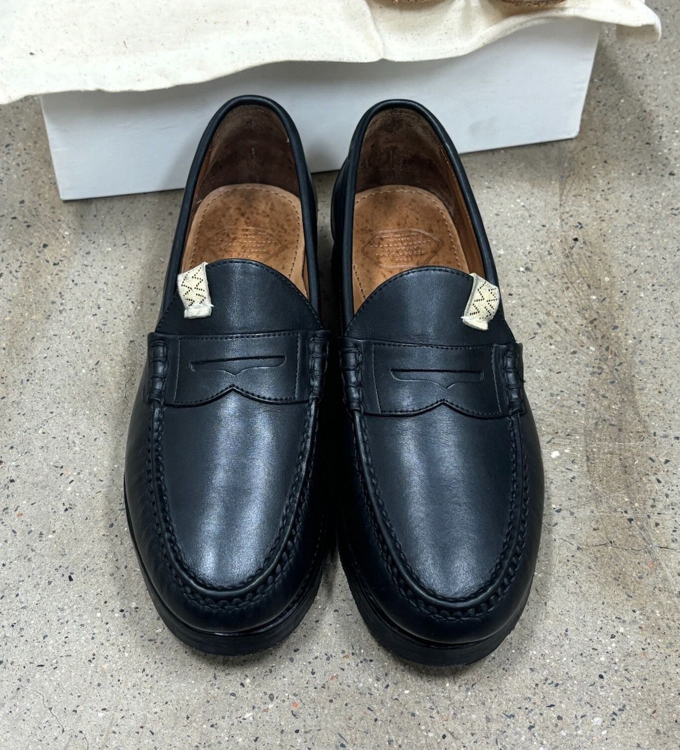 Visvim Visvim FABRO FOLK Loafers in Black Size US 12 / EU 45 - 2 Thumbnail