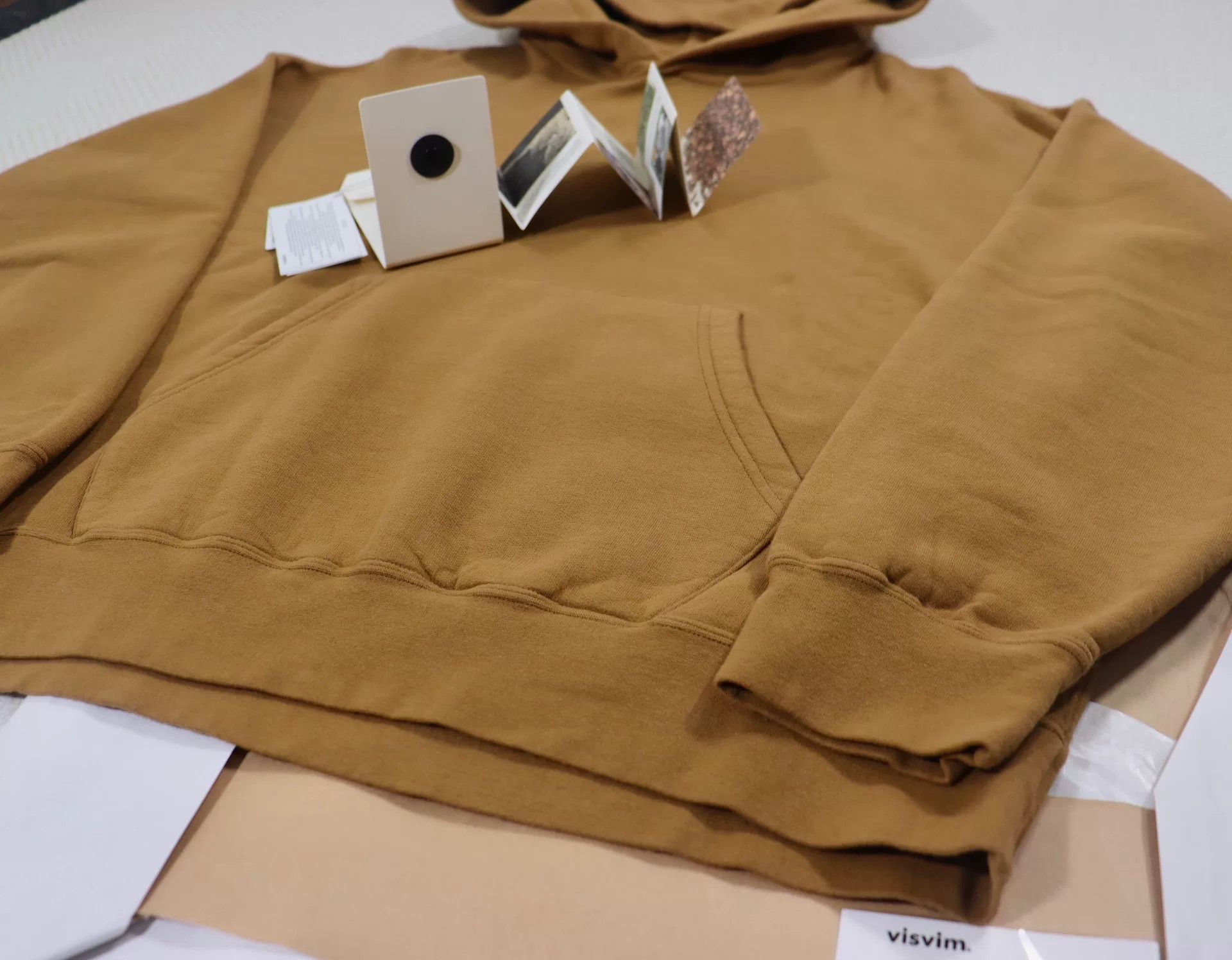 Visvim Visvim Amplus Hoodie in Mustard Color Size US M / EU 48-50 / 2 - 4 Thumbnail