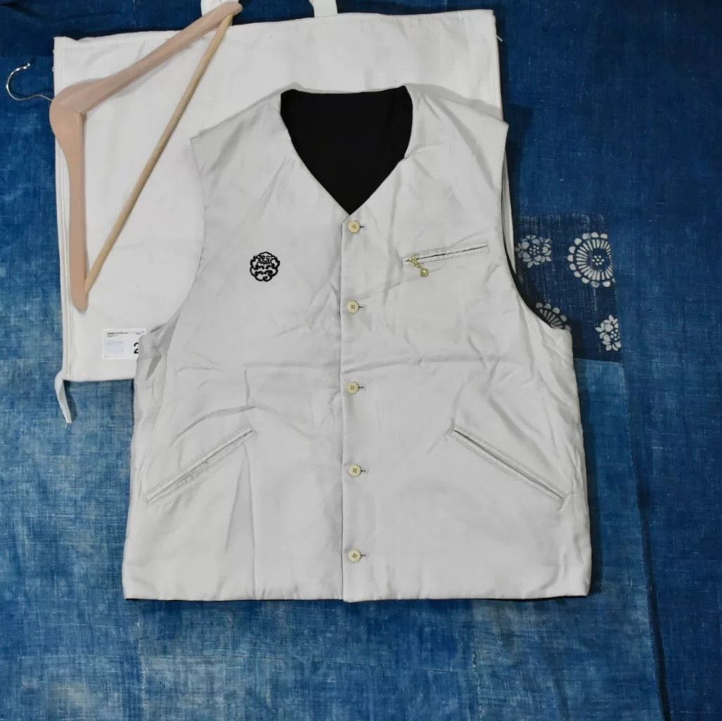 Visvim Visvim Reversible Silk Vest for All Seasons Size US M / EU 48-50 / 2 - 2 Thumbnail