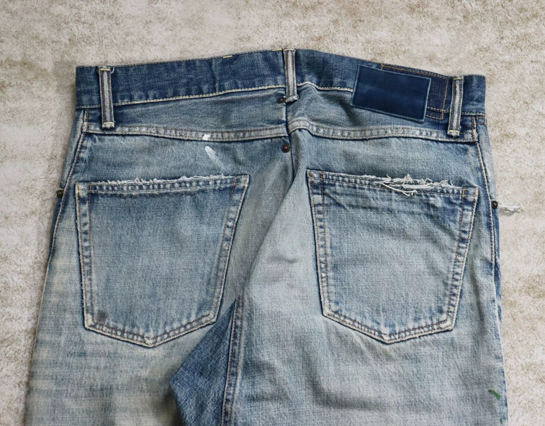 Visvim Visvim Hakama Pants Crash Denim 19SS Size US 28 / EU 44 - 6 Thumbnail