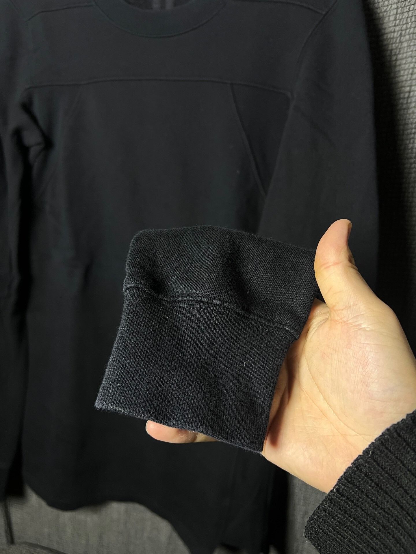 Rick Owens Rick Owens Geometric Long Sleeve Top Size US XL / EU 56 / 4 - 4 Thumbnail