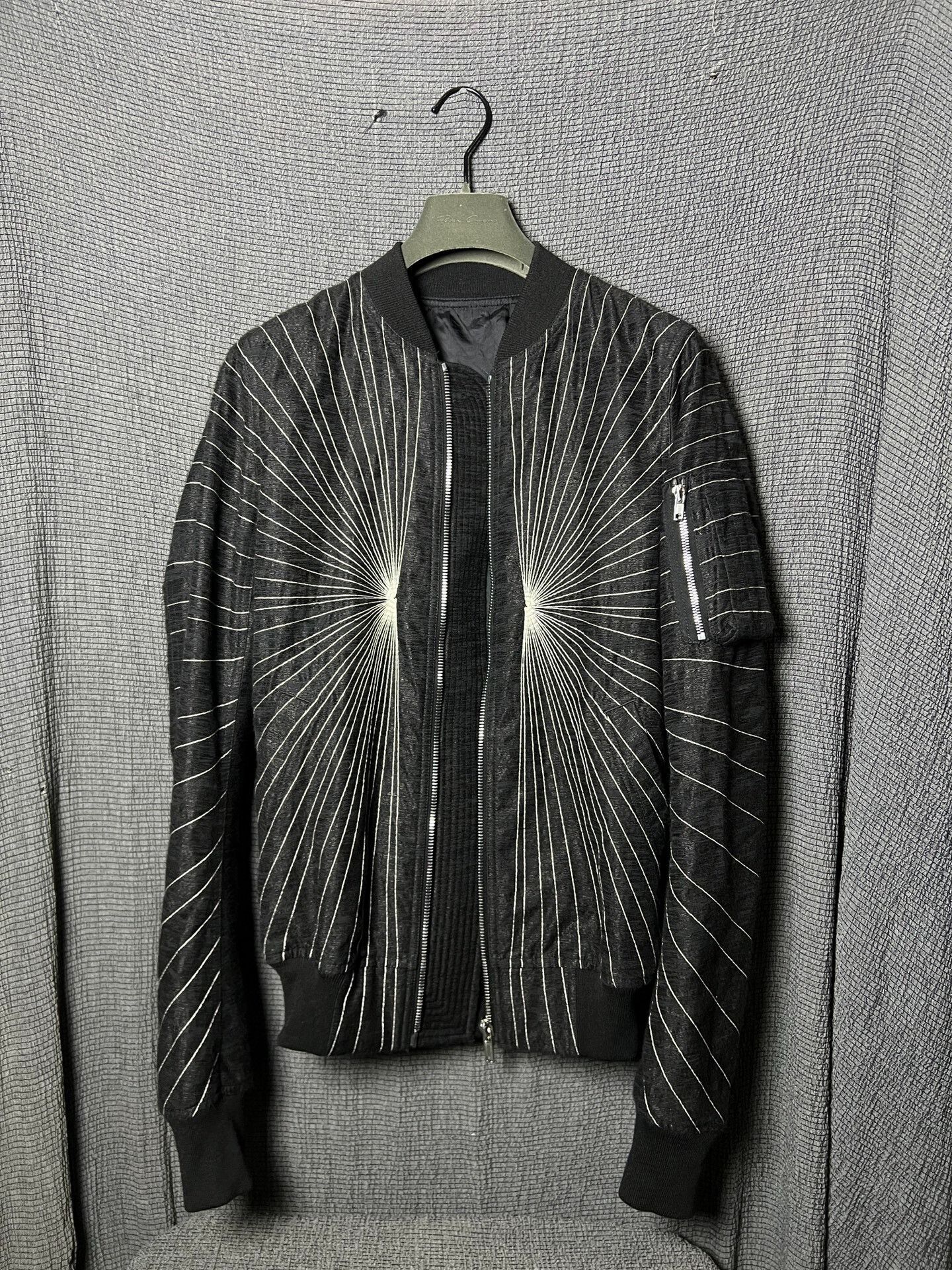 Rick Owens Rick Owens MA-1 Pilot Jacket 17SS Size US S / EU 44-46 / 1 - 2 Thumbnail