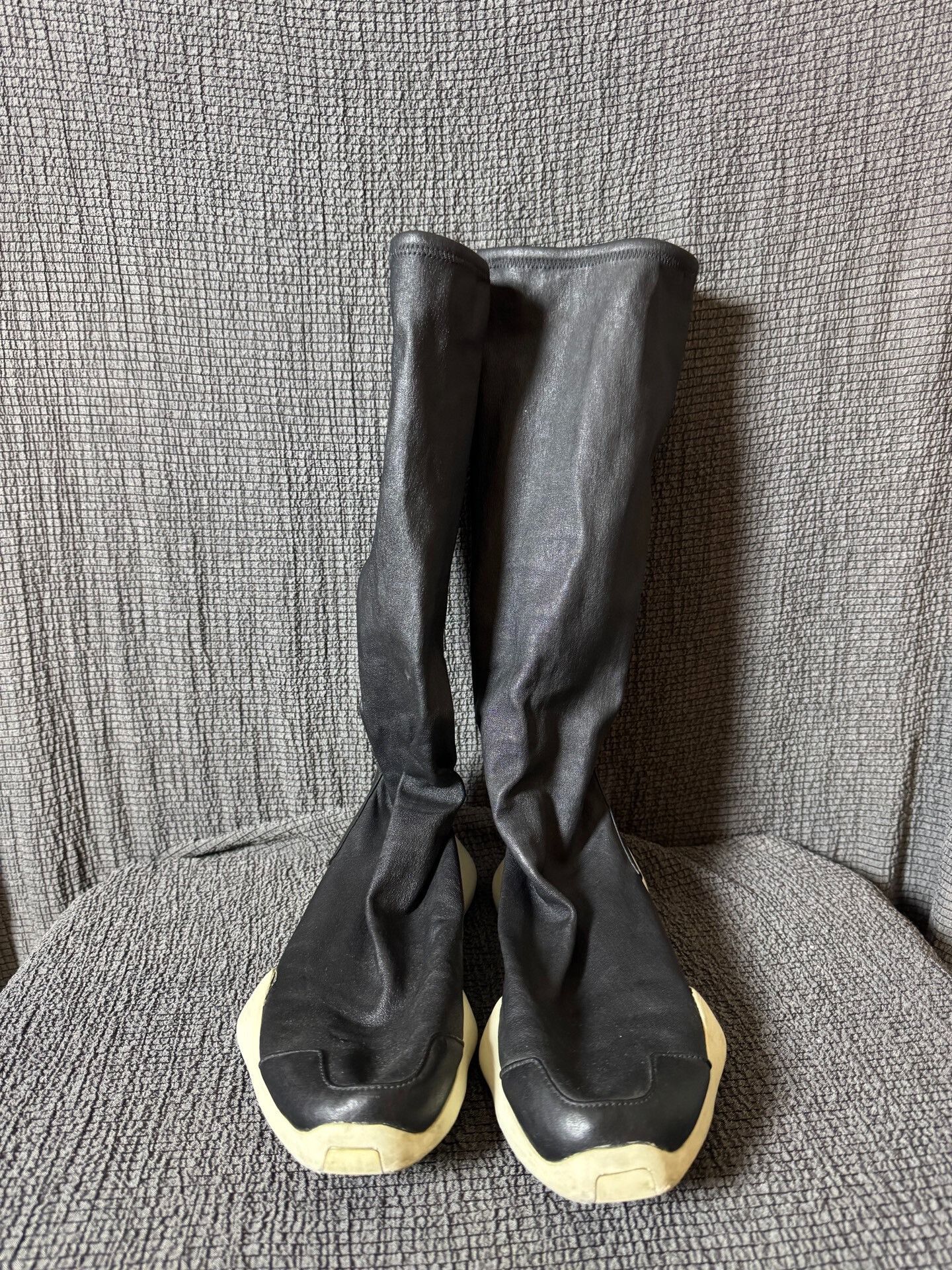 Rick Owens Rick Owens x Adidas High-Top Boots Size US 7 / EU 40 - 5 Thumbnail