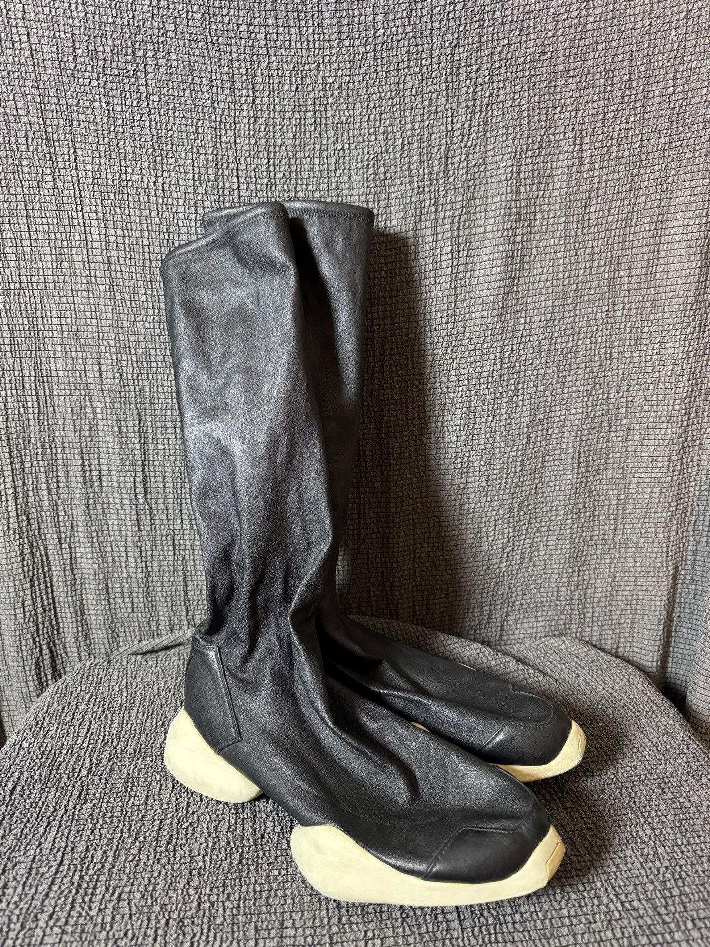 Rick Owens Rick Owens x Adidas High-Top Boots Size US 7 / EU 40 - 2 Thumbnail