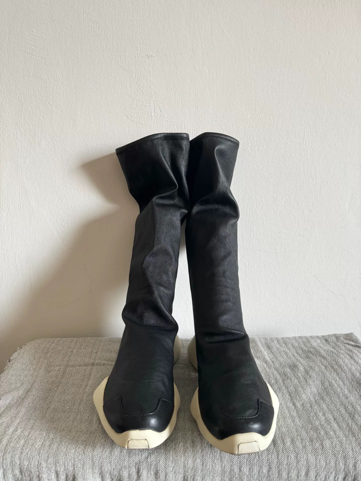Rick Owens Rick Owens x Adidas High-Top Boots Size US 7 / EU 40 - 5 Thumbnail