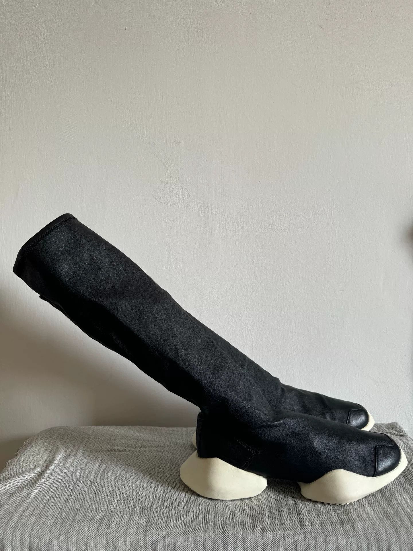 Rick Owens Rick Owens x Adidas High-Top Boots Size US 7 / EU 40 - 3 Thumbnail