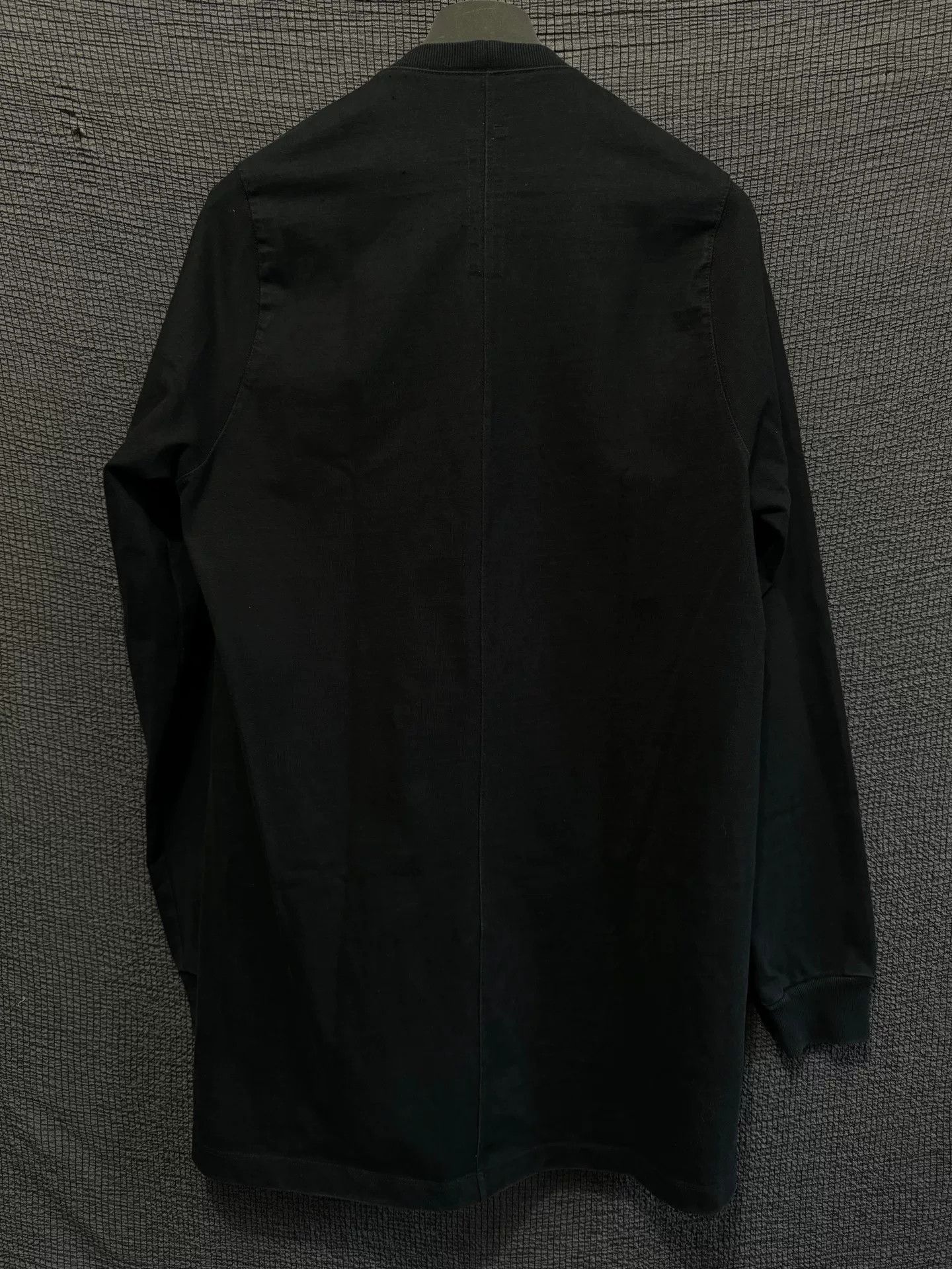 Rick Owens Rick Owens Black Long Sleeve Tee Size US XS / EU 42 / 0 - 3 Thumbnail