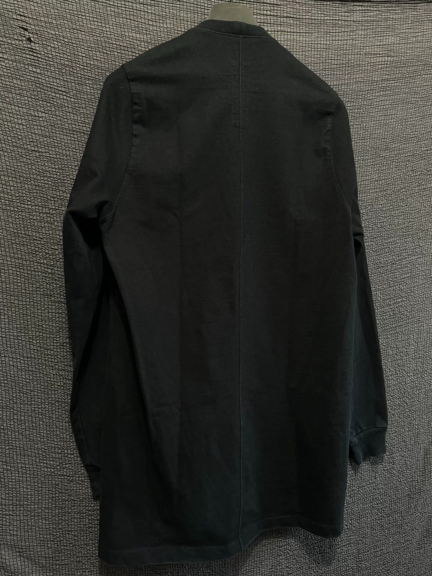Rick Owens Rick Owens Black Long Sleeve Tee Size US XS / EU 42 / 0 - 4 Thumbnail