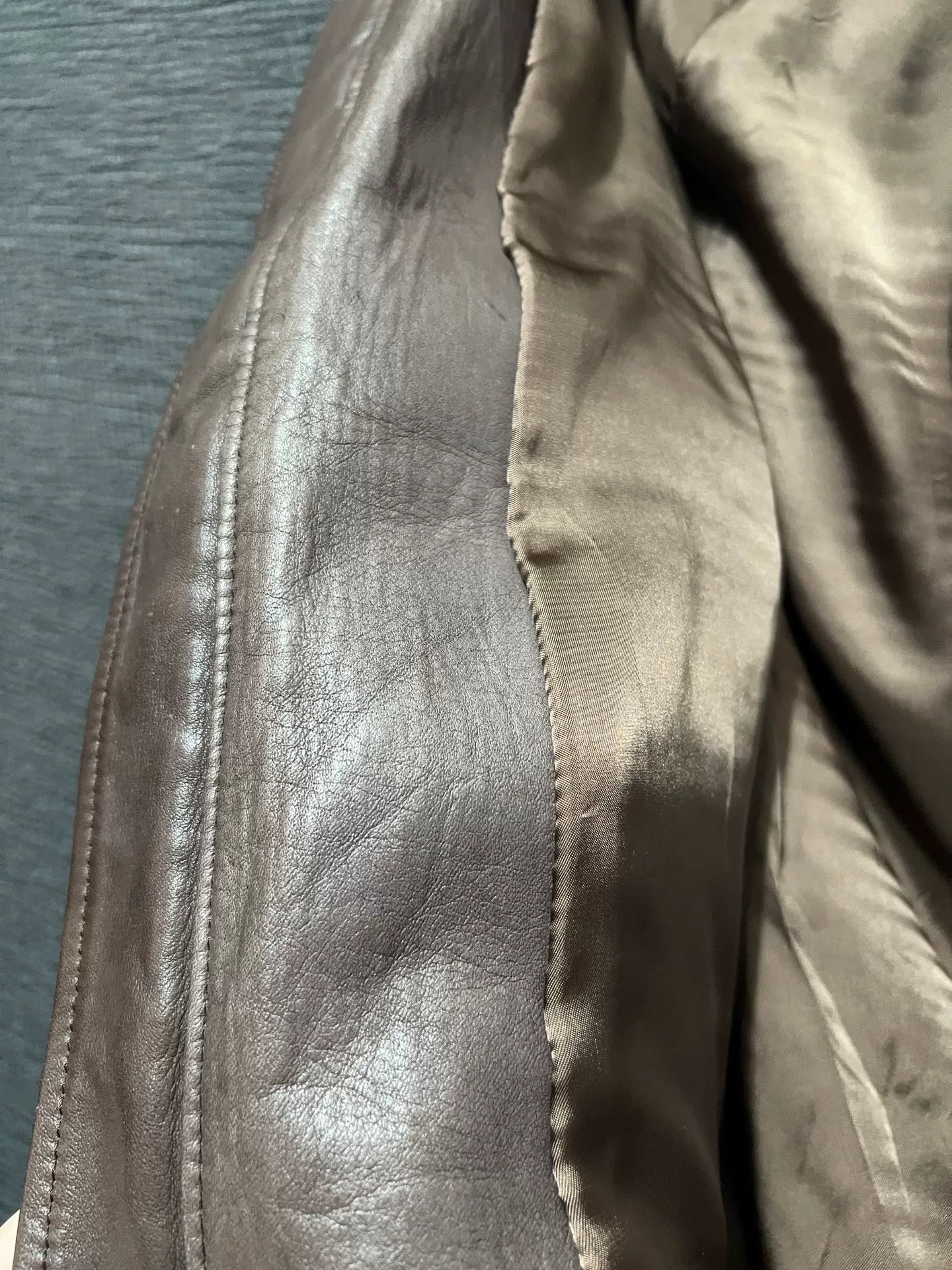 Dirain Rare Brown Leather Jacket by Dirain_Tokyo Size US S / EU 44-46 / 1 - 7 Thumbnail