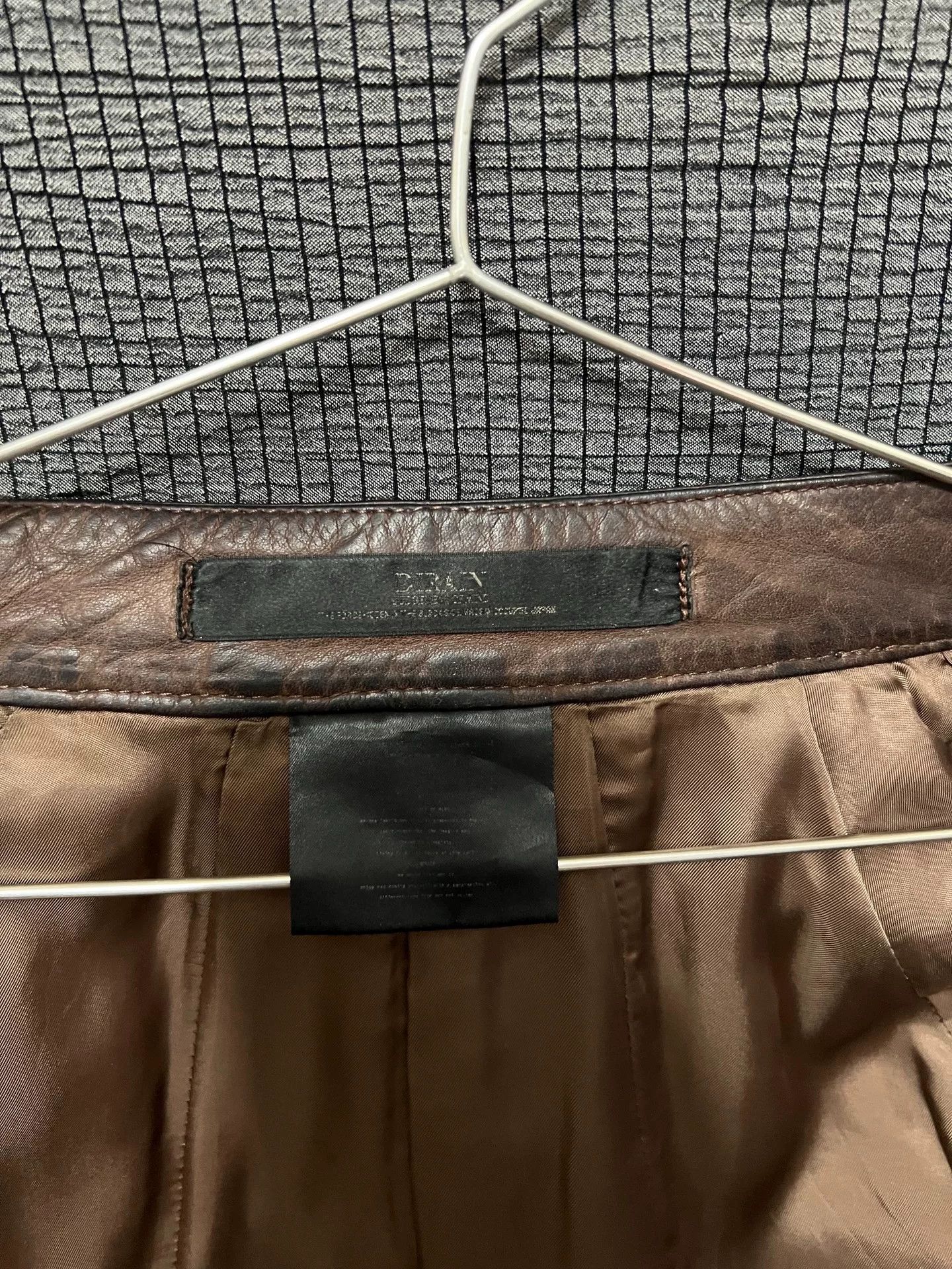 Dirain Rare Brown Leather Jacket by Dirain_Tokyo Size US S / EU 44-46 / 1 - 8 Thumbnail