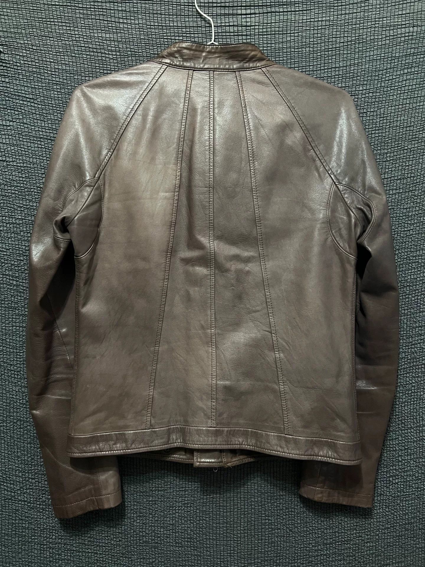 Dirain Rare Brown Leather Jacket by Dirain_Tokyo Size US S / EU 44-46 / 1 - 4 Thumbnail