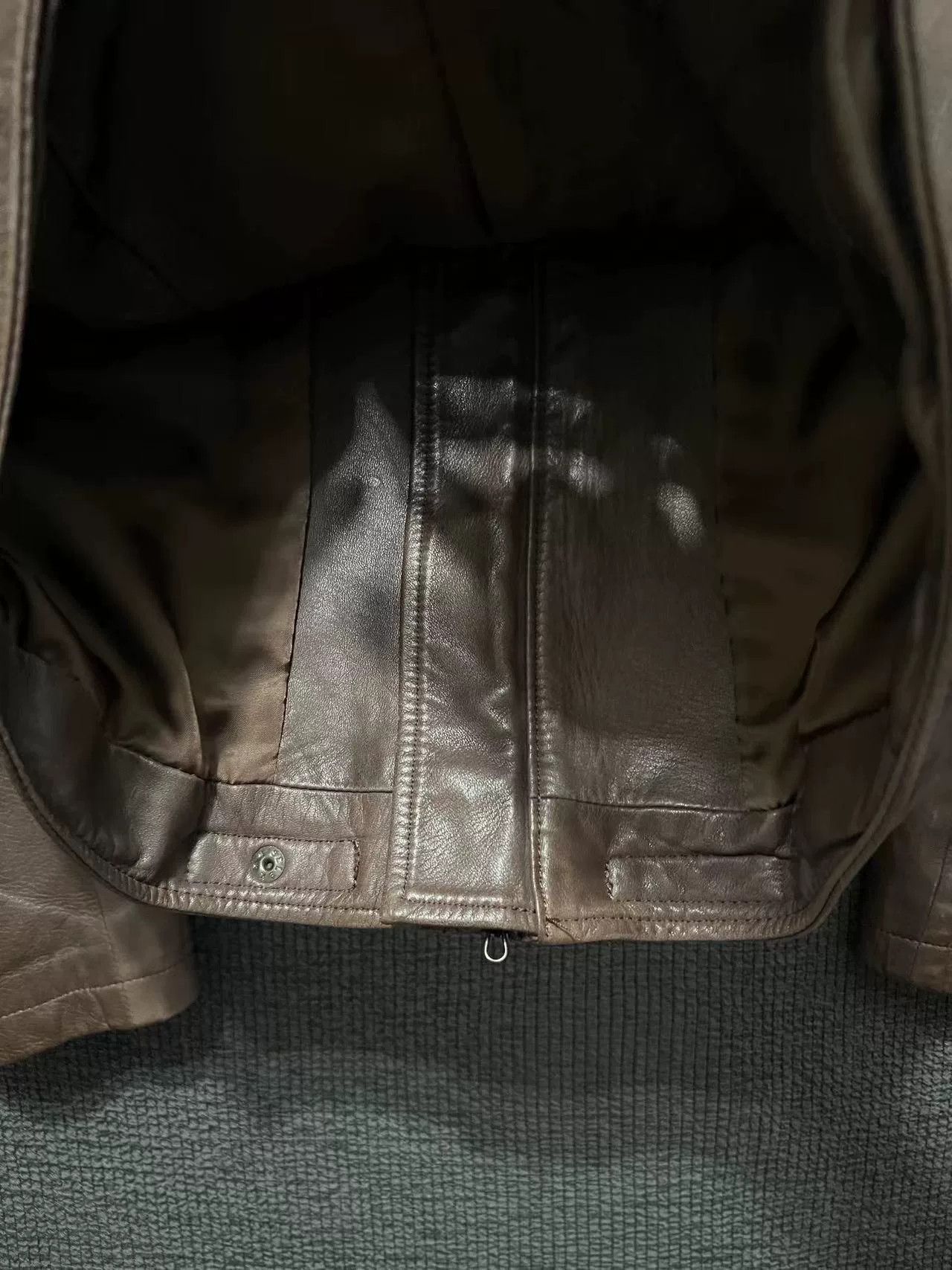 Dirain Rare Brown Leather Jacket by Dirain_Tokyo Size US S / EU 44-46 / 1 - 5 Thumbnail