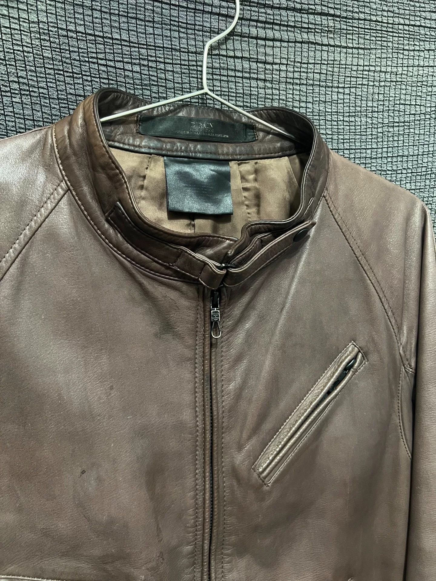 Dirain Rare Brown Leather Jacket by Dirain_Tokyo Size US S / EU 44-46 / 1 - 3 Thumbnail