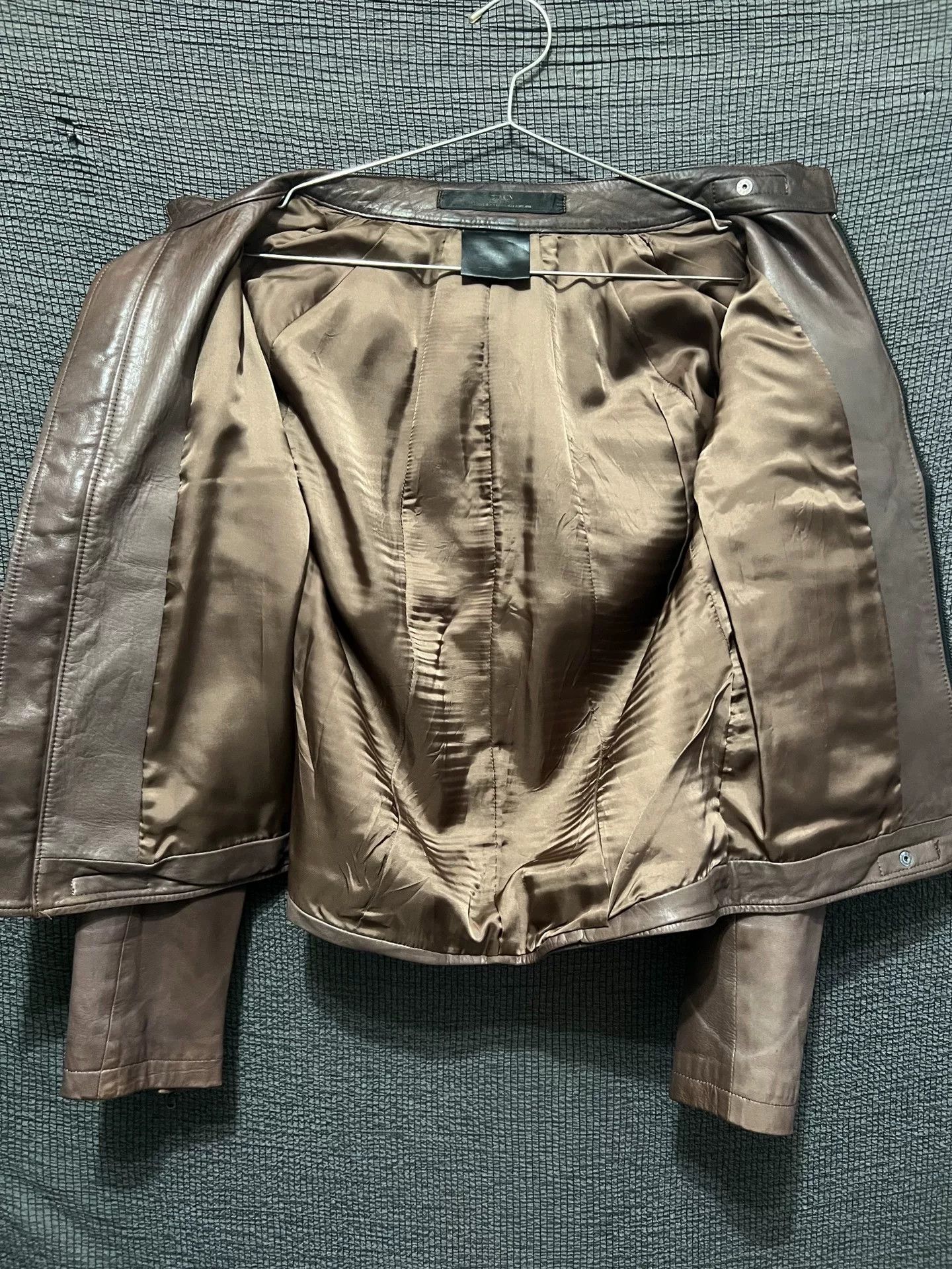 Dirain Rare Brown Leather Jacket by Dirain_Tokyo Size US S / EU 44-46 / 1 - 6 Thumbnail