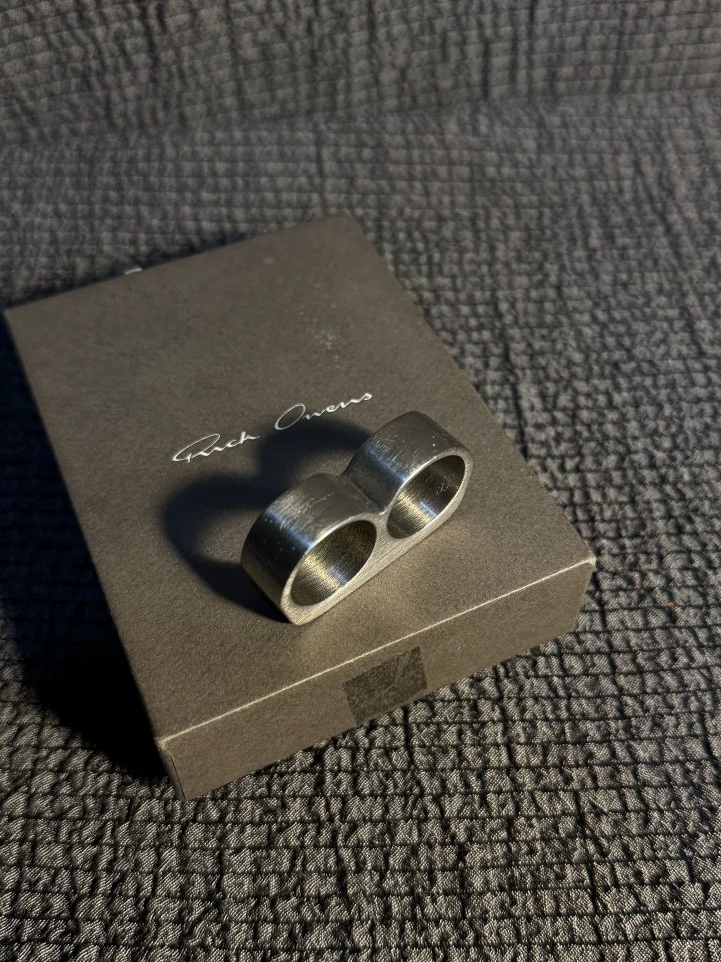 Rick Owens Rick Owens Double Grill Ring Size ONE SIZE - 2 Thumbnail