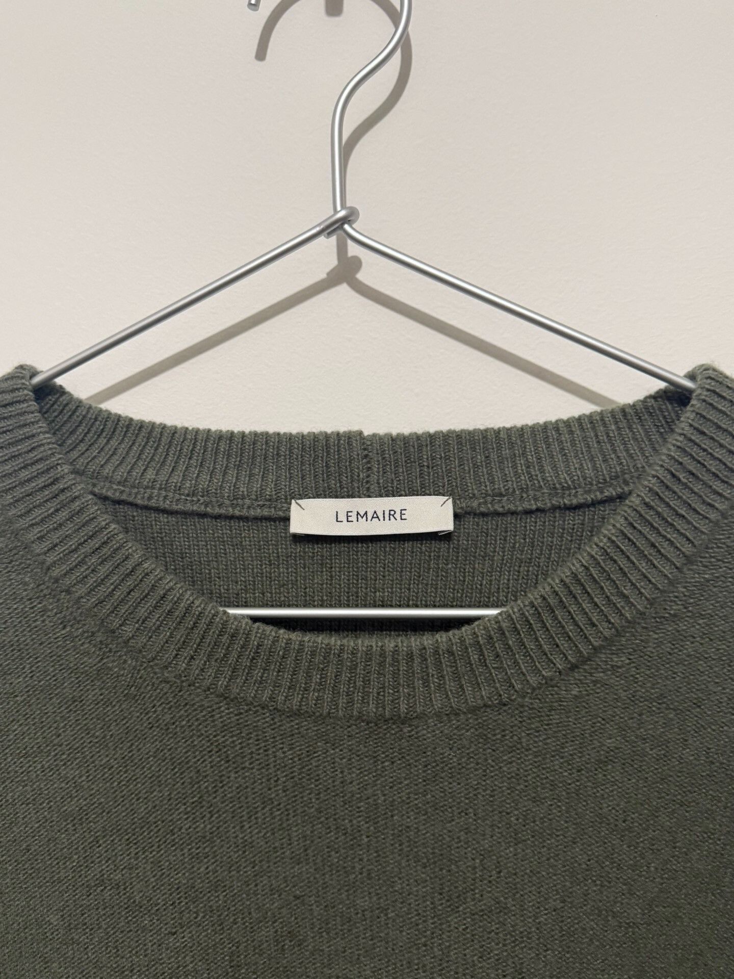 Lemaire Lemaire Crew Neck Wool Sweater Size US L / EU 52-54 / 3 - 3 Thumbnail