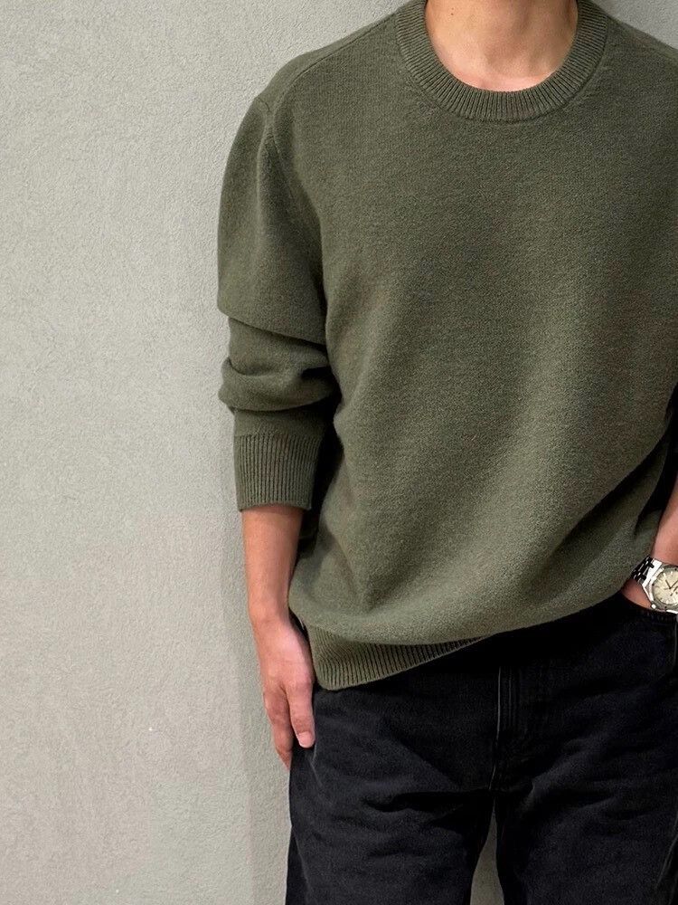 Lemaire Lemaire Crew Neck Wool Sweater Size US L / EU 52-54 / 3 - 7 Thumbnail