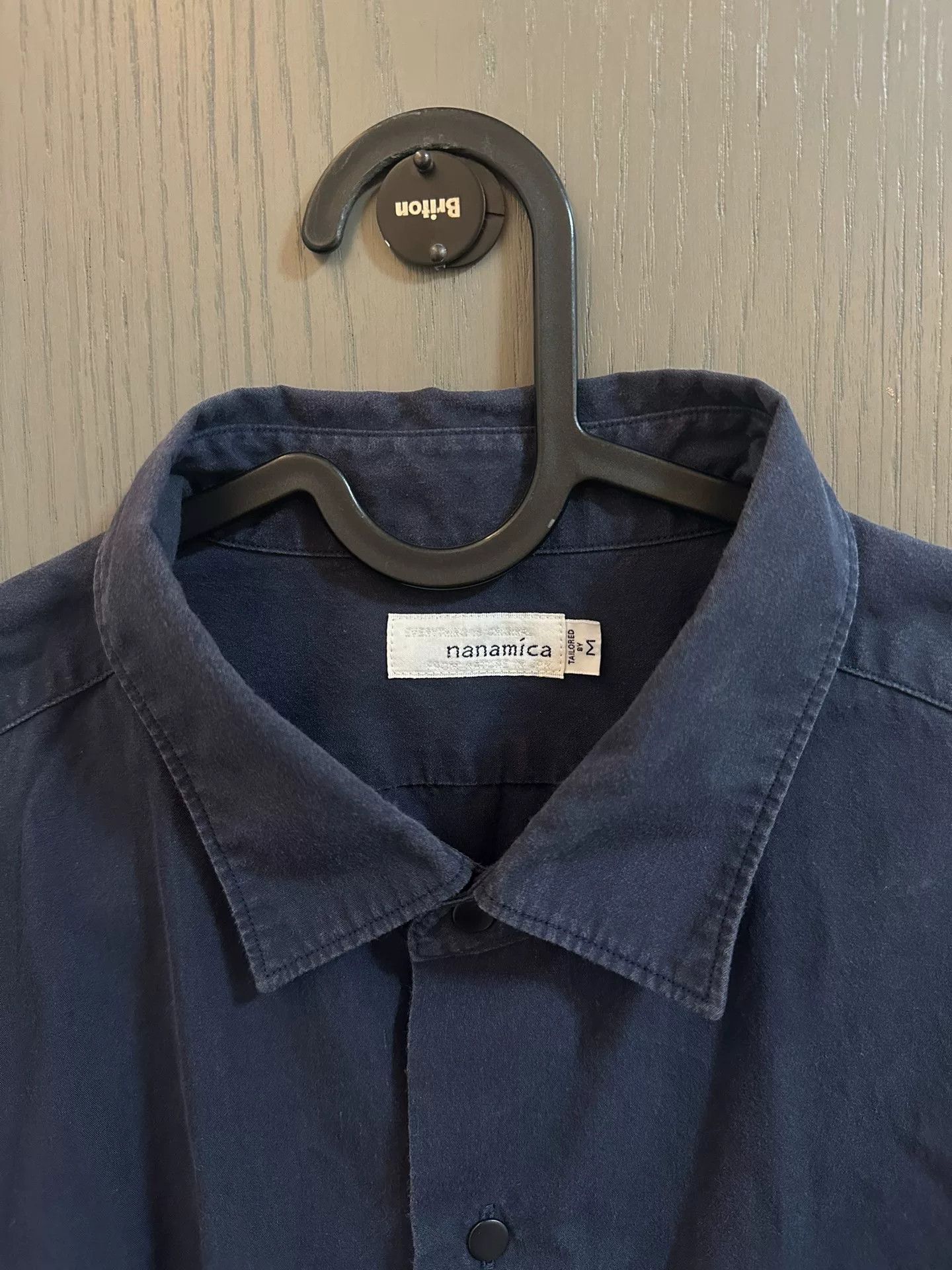Nanamica NANAMICA Regular Collar Wind Shirt Size US M / EU 48-50 / 2 - 2 Thumbnail