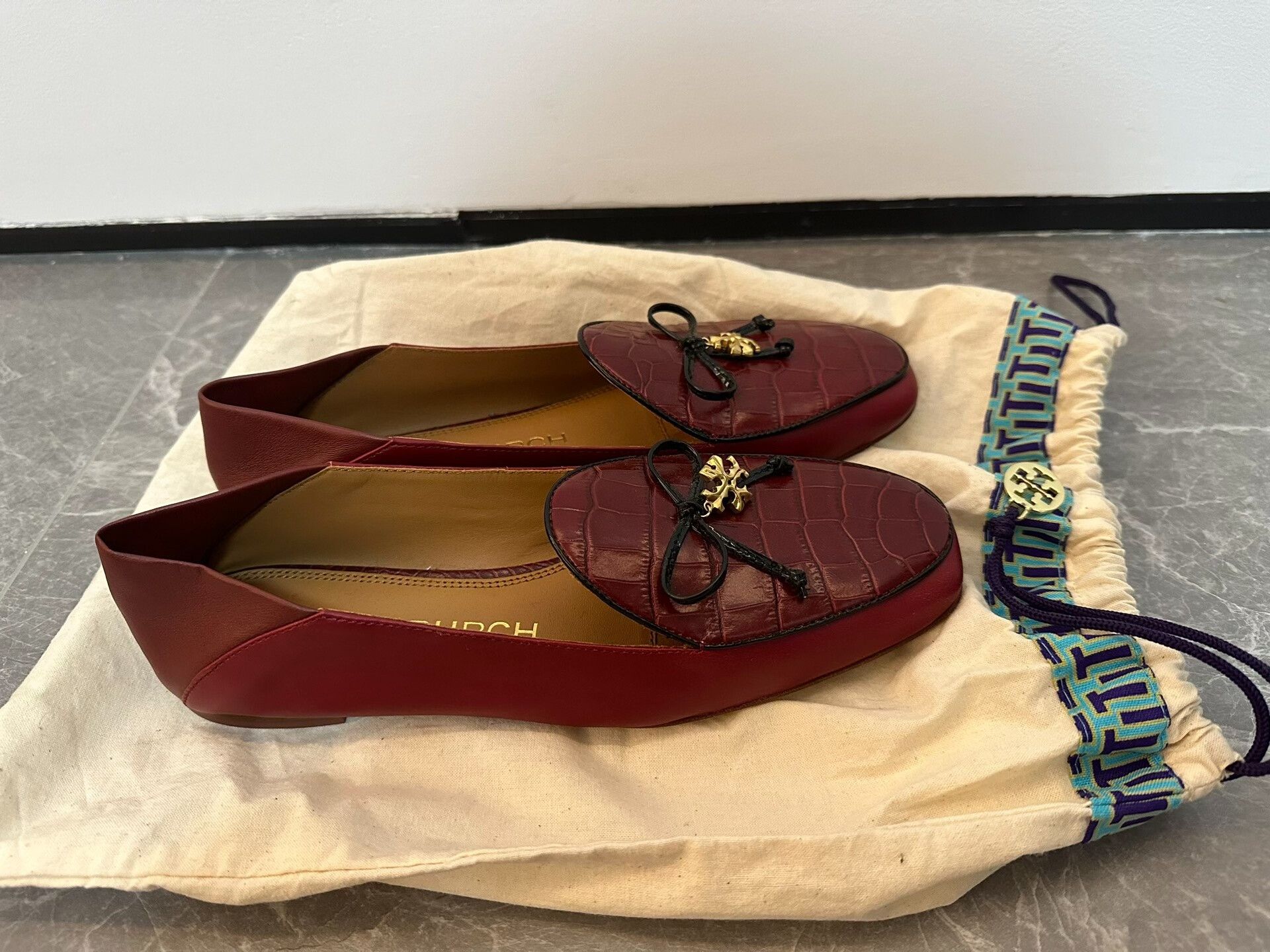 Tory Burch Tory Burch Tory Charm Leather Loafers Size US 6.5 / IT 36.5 - 5 Thumbnail