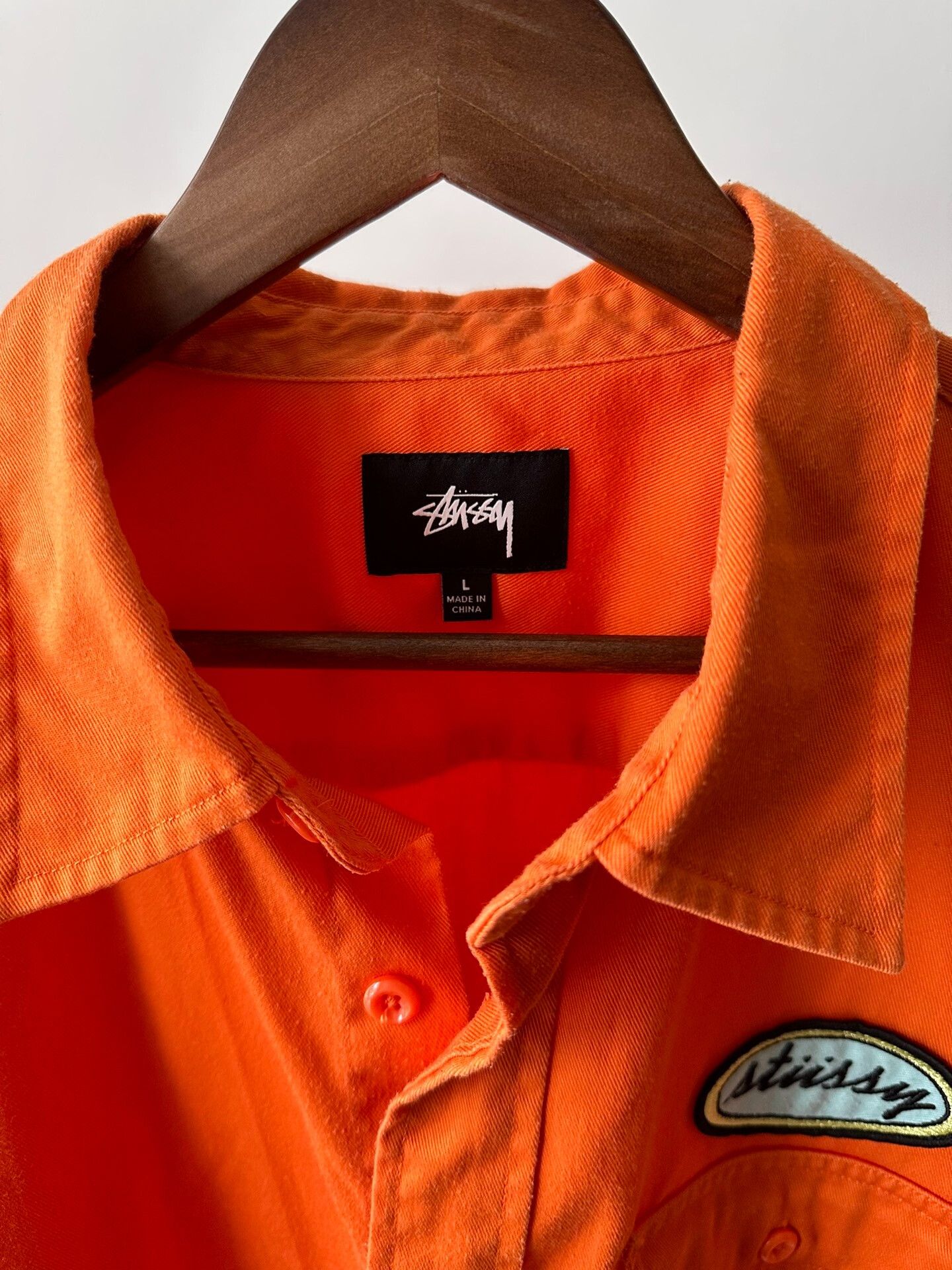 Stussy Stussy Mechanic Shirt Size US L / EU 52-54 / 3 - 3 Thumbnail