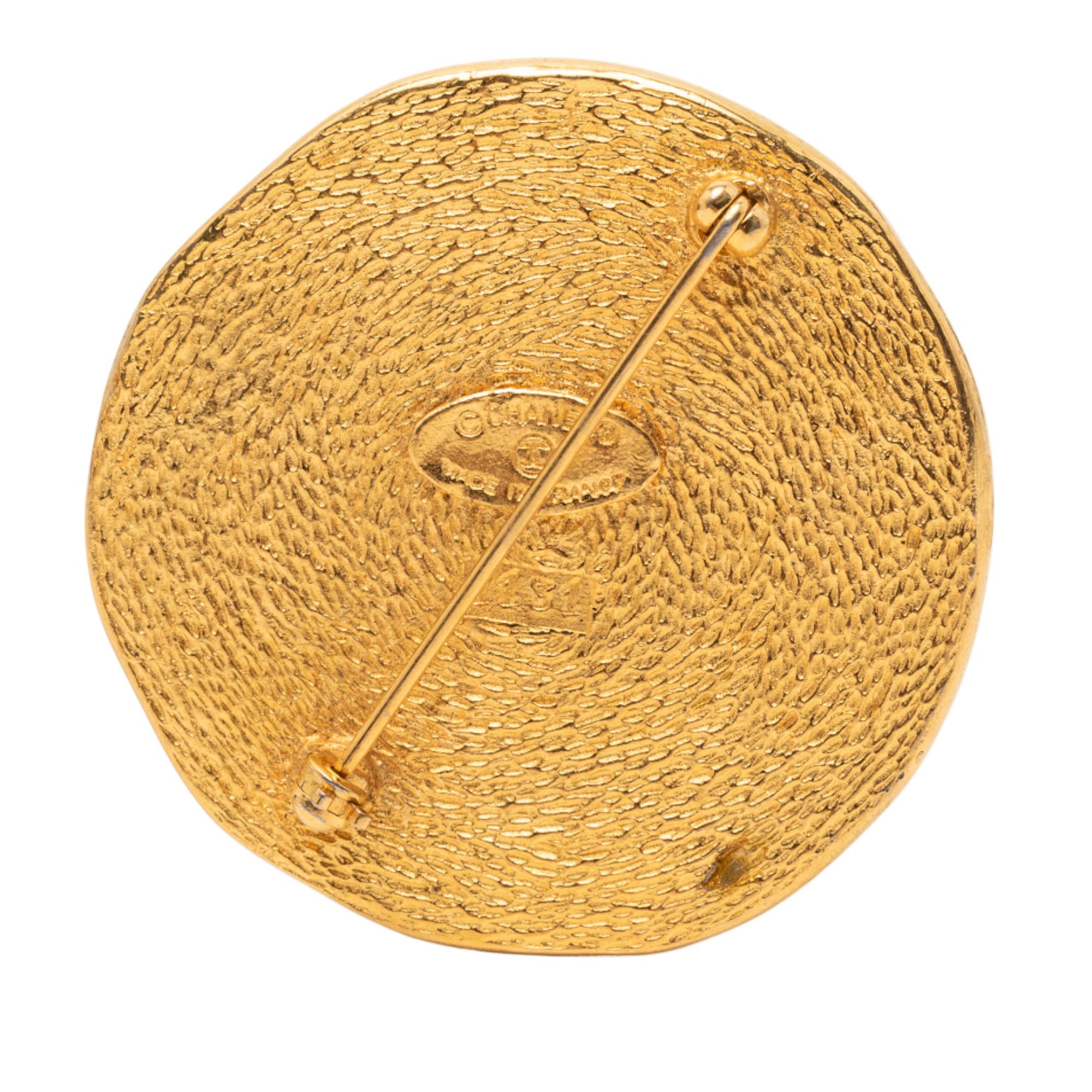 Chanel Chanel Gold Plated 31 Rue Cambon Coin Brooch Size ONE SIZE - 2 Thumbnail