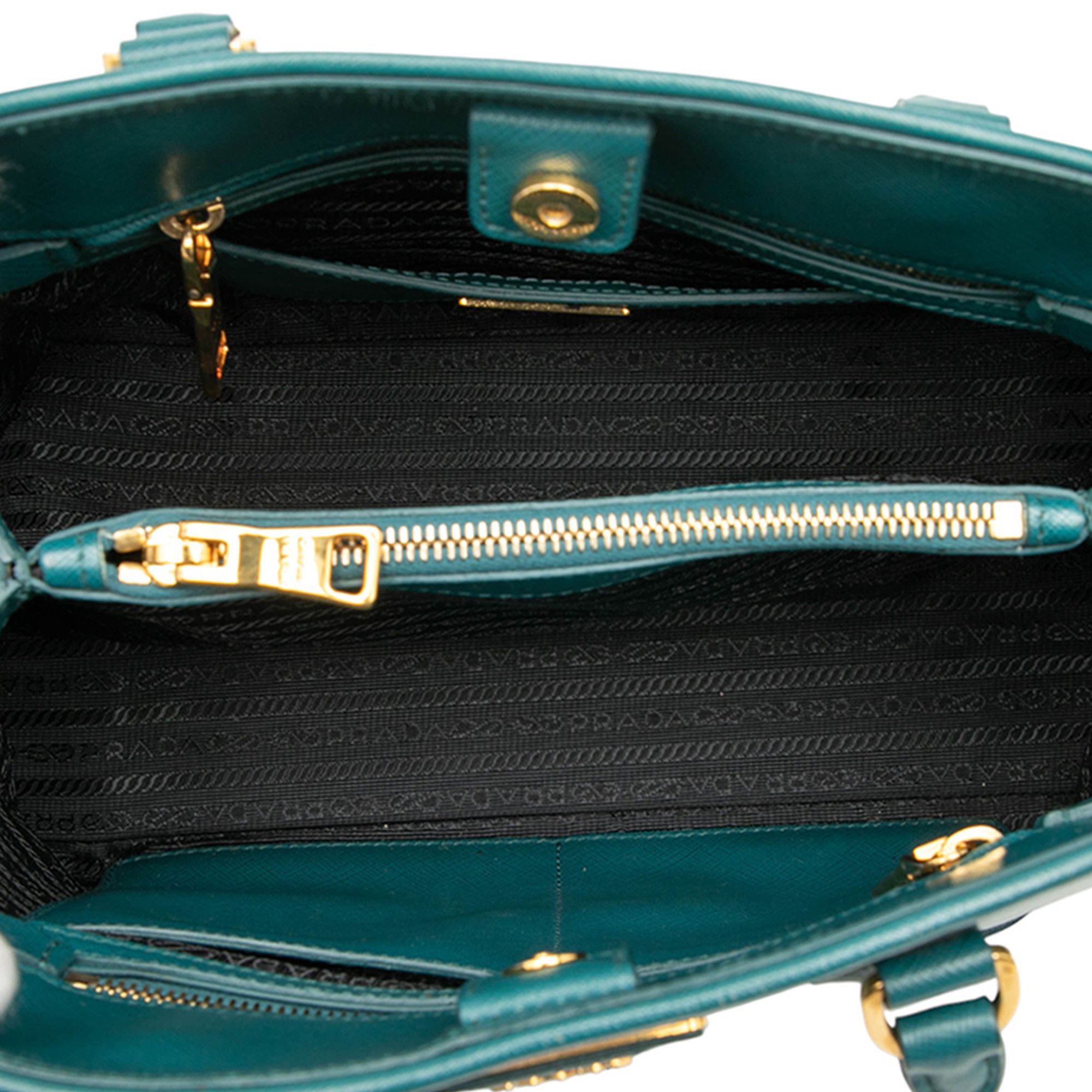 Prada Prada Medium Saffiano Lux Open Promenade Satchel Size ONE SIZE - 4 Thumbnail