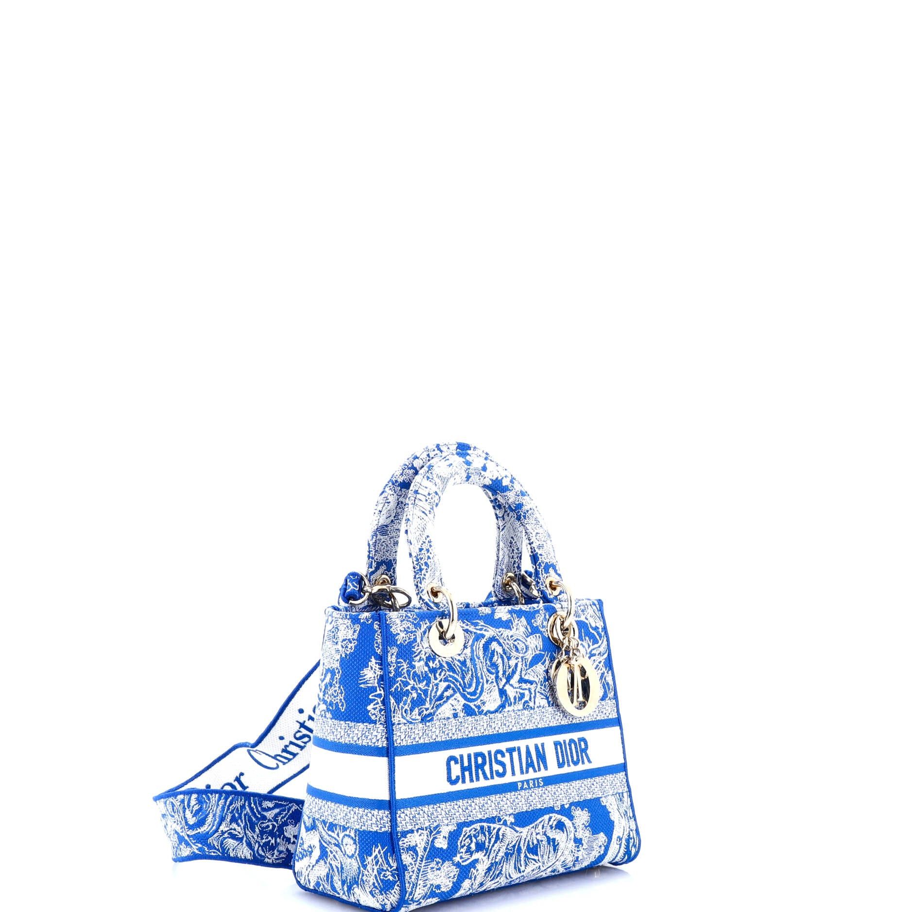 Dior Toile de Jouy Lady D-Lite Bag Size ONE SIZE - 3 Thumbnail