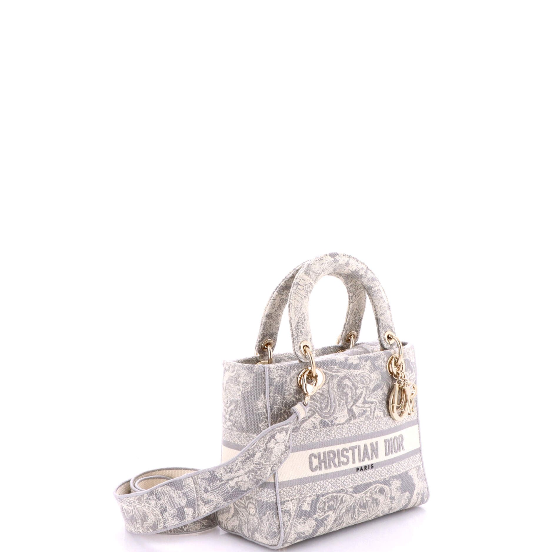 Dior Toile de Jouy Lady D-Lite Bag Size ONE SIZE - 2 Thumbnail