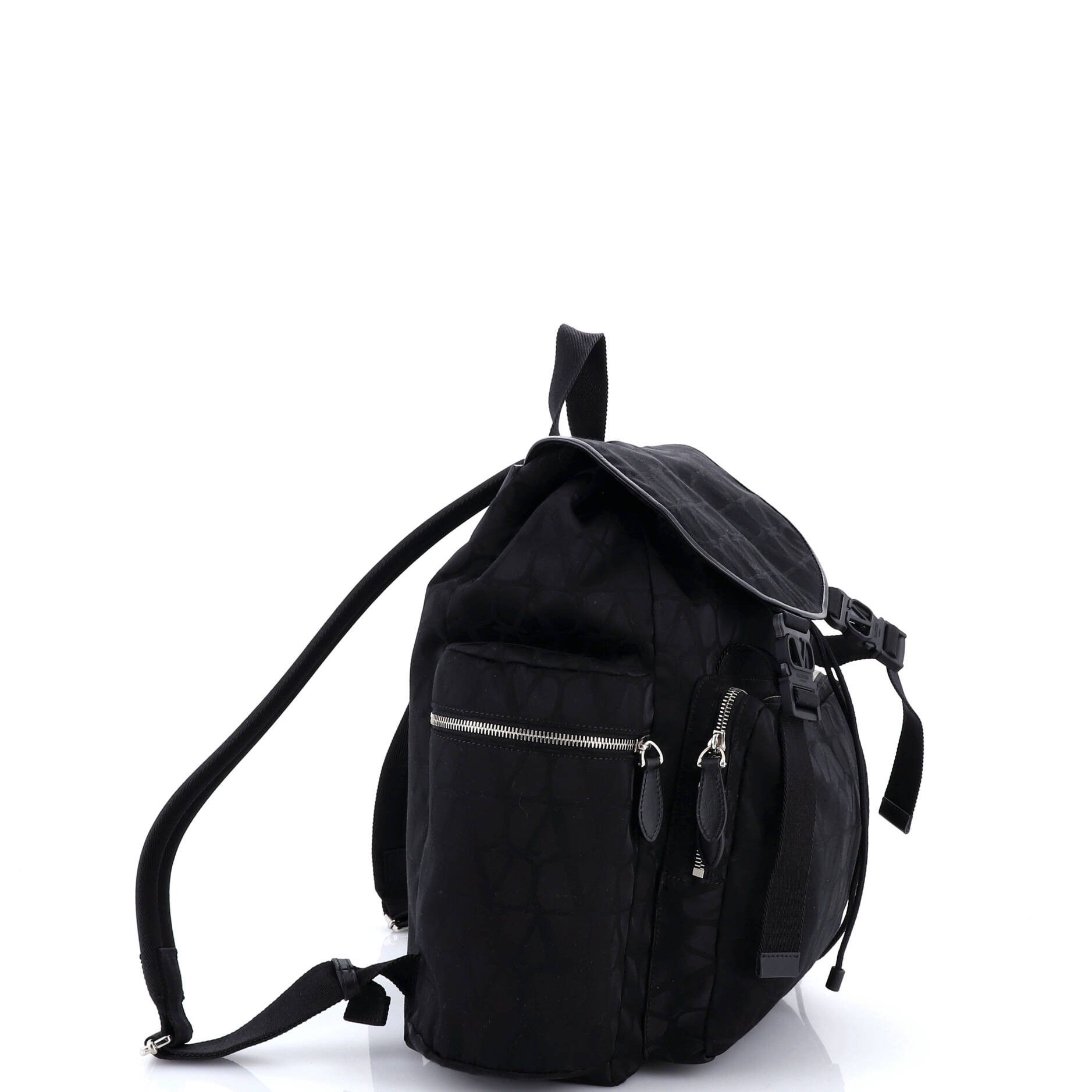 Valentino Double Buckle Backpack Size ONE SIZE - 2 Thumbnail