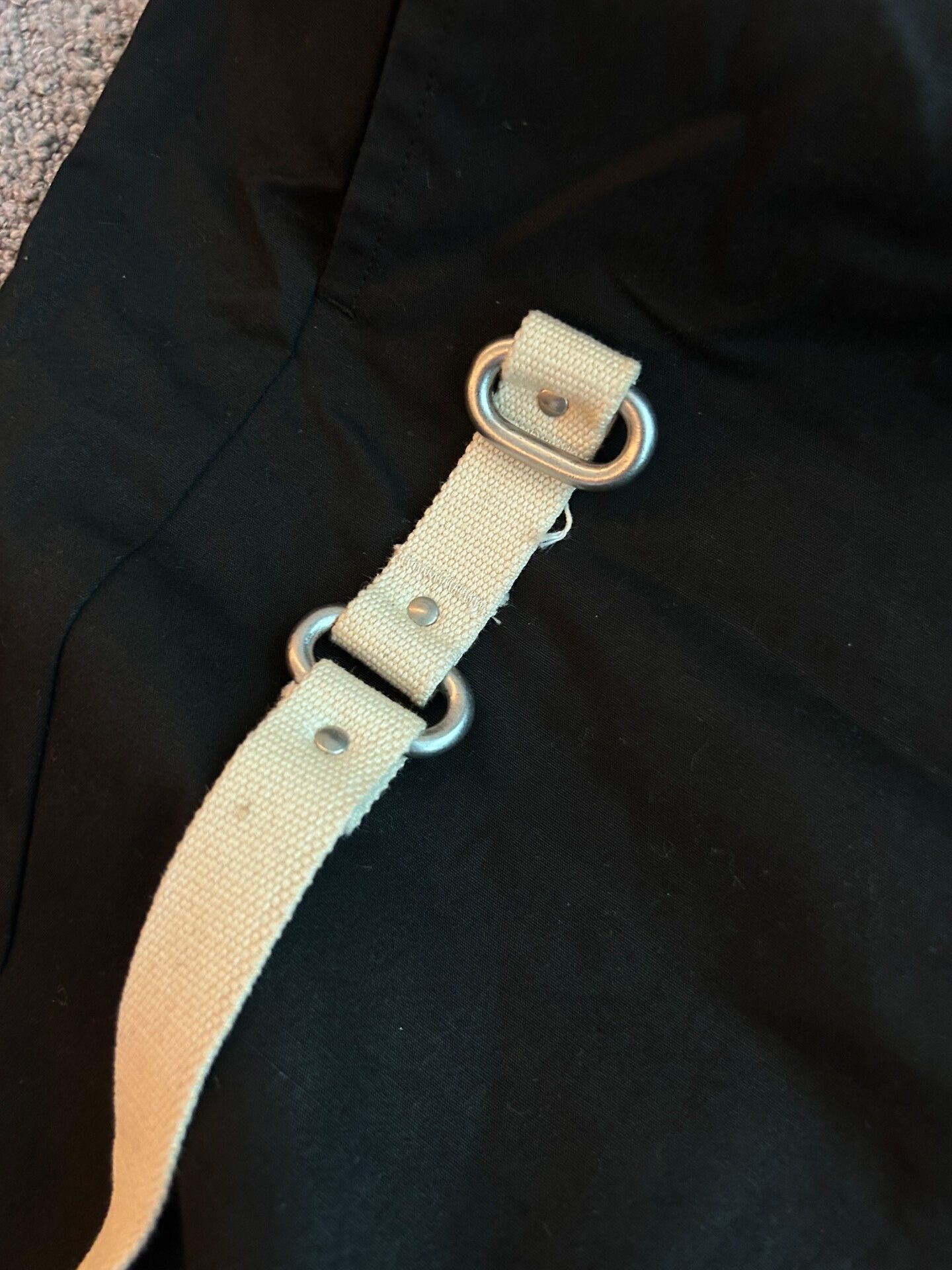 Rick Owens Rick Owens Black Cargo Pants Size US 26 / EU 42 - 3 Thumbnail