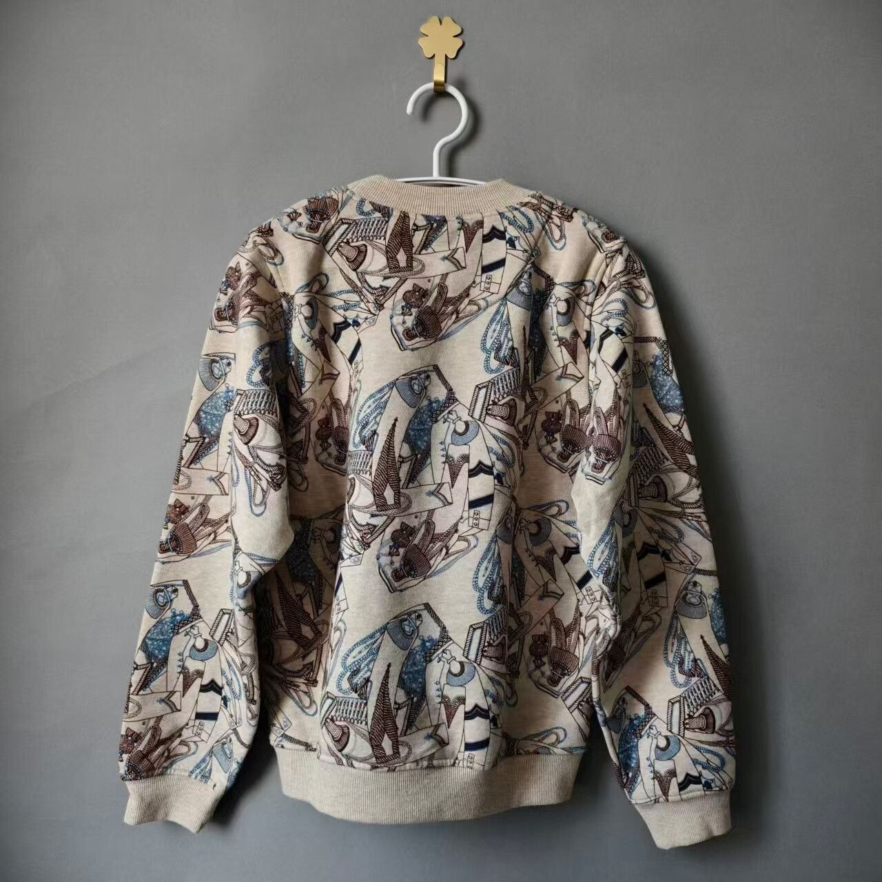 Hermes Hermes Zoharf Sweatshirt with Colorful Design Size XS / US 0-2 / IT 36-38 - 2 Thumbnail