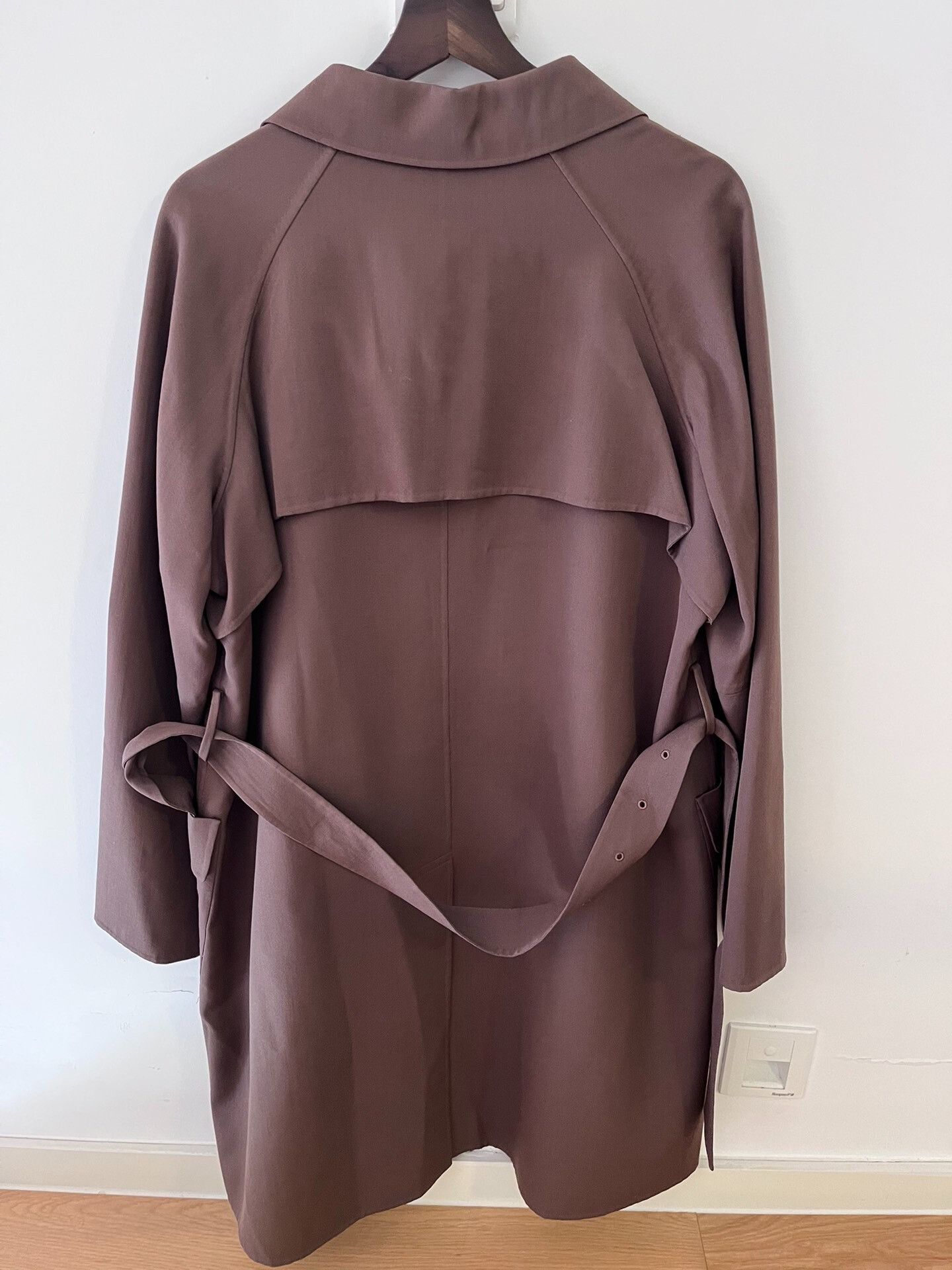 Issey Miyake Issey Miyake 90s Brown Trenchcoat Size US M / EU 48-50 / 2 - 2 Thumbnail