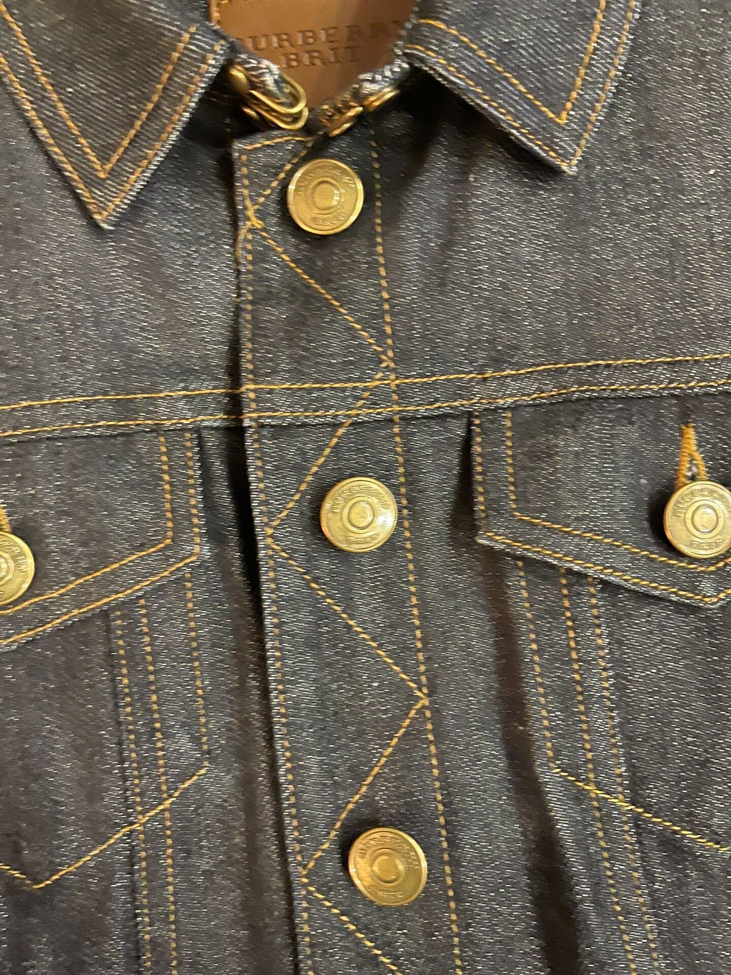 Burberry Burberry Women's Denim Jacket Size XS / US 0-2 / IT 36-38 - 2 Thumbnail