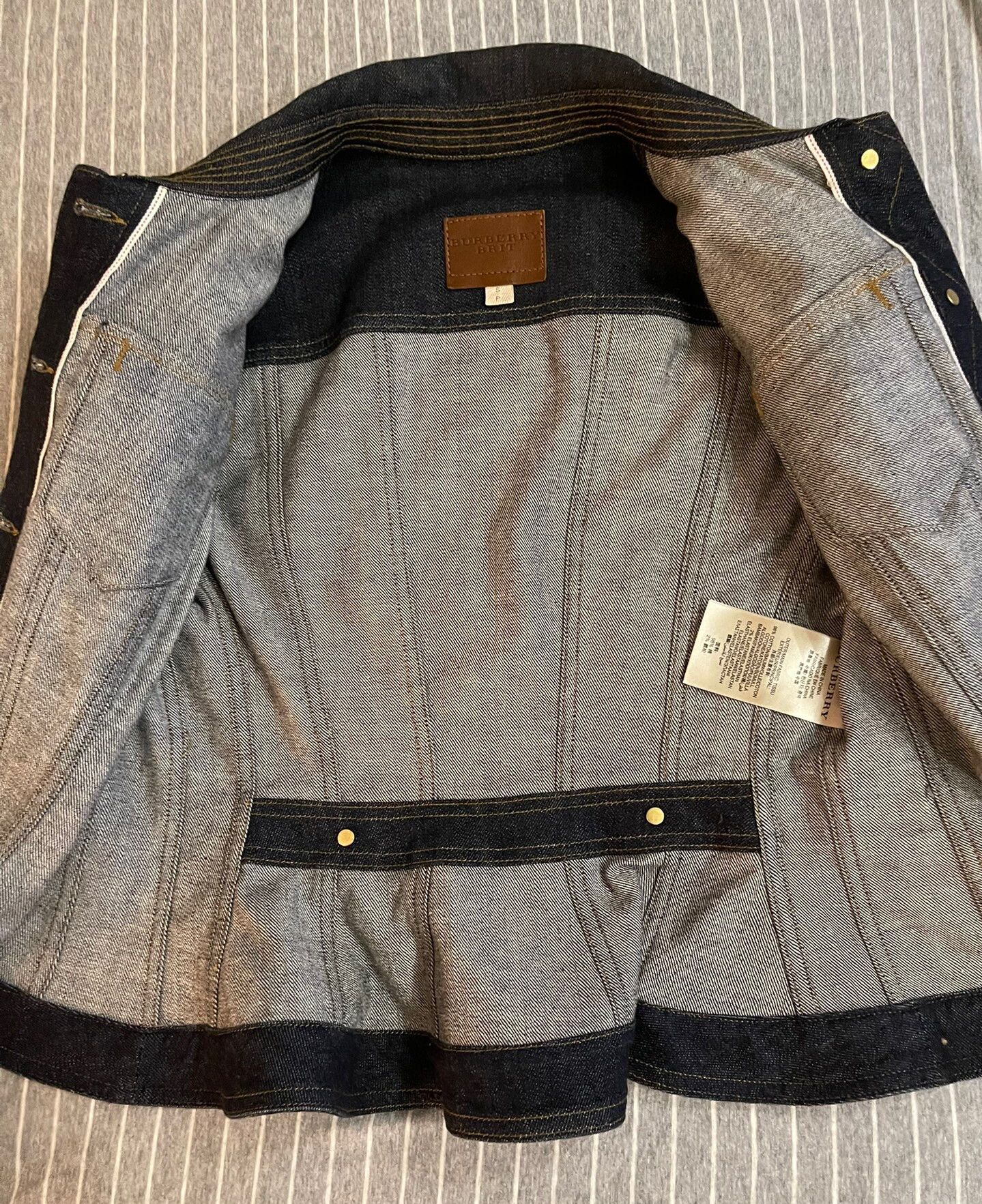 Burberry Burberry Women's Denim Jacket Size XS / US 0-2 / IT 36-38 - 4 Thumbnail