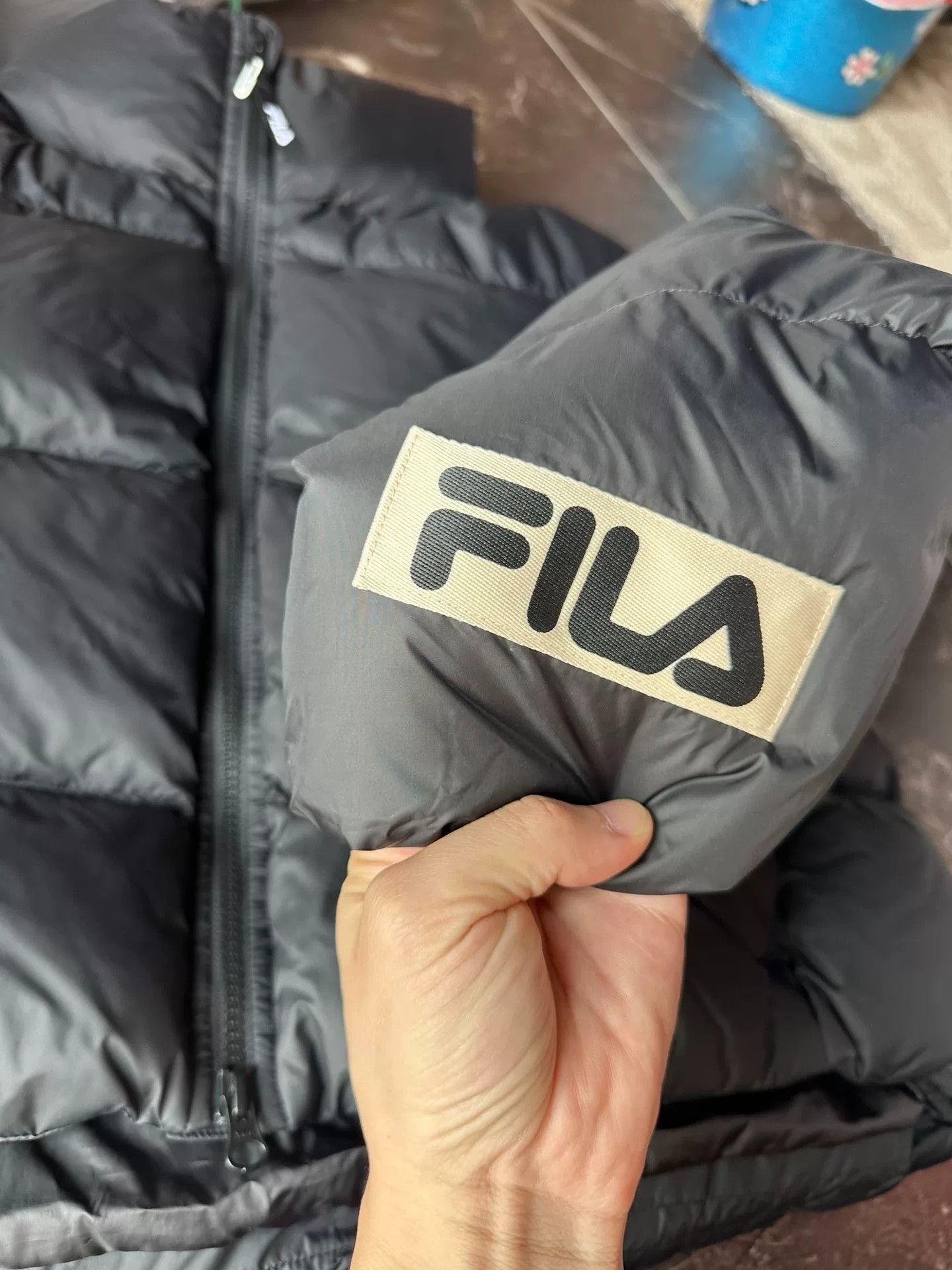 Fila FILA 22FW Solid Cuff Logo Zip Short Puffer Size XS / US 0-2 / IT 36-38 - 2 Thumbnail