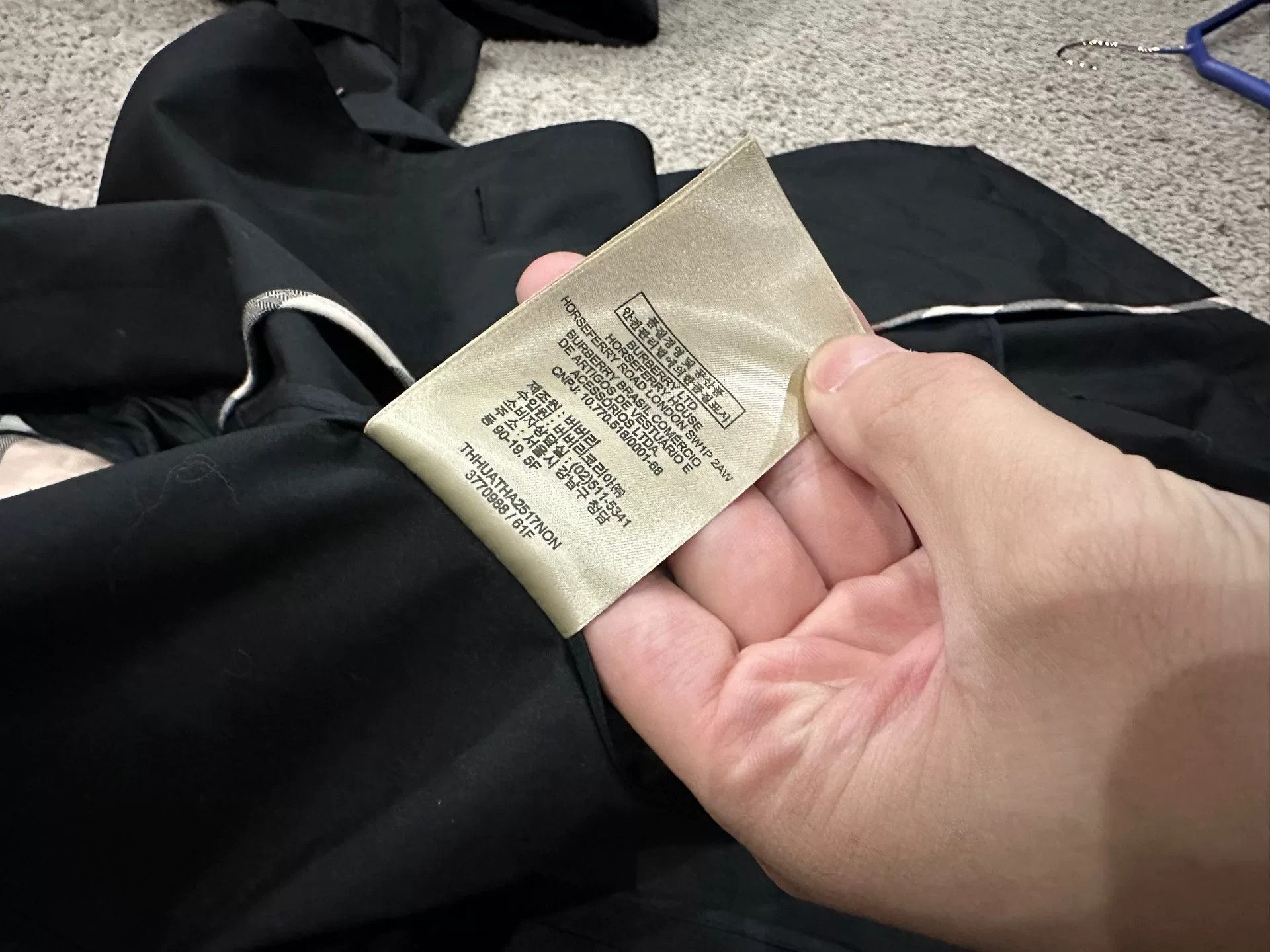 Burberry Burberry Solid Double-Breasted Long Trench Coat Size XS / US 0-2 / IT 36-38 - 6 Thumbnail