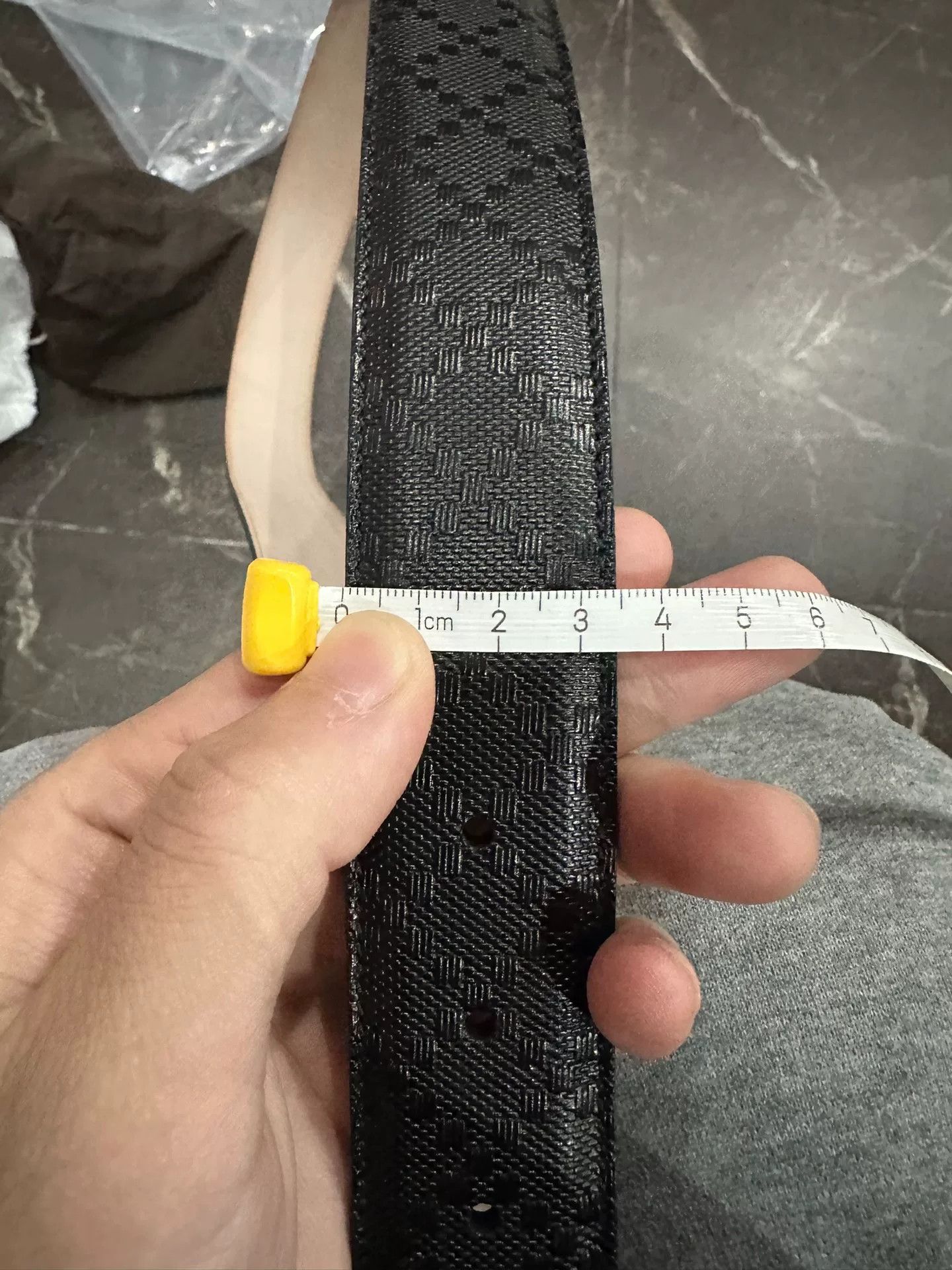 Gucci Gucci Leather Belt Men's Size ONE SIZE - 8 Thumbnail