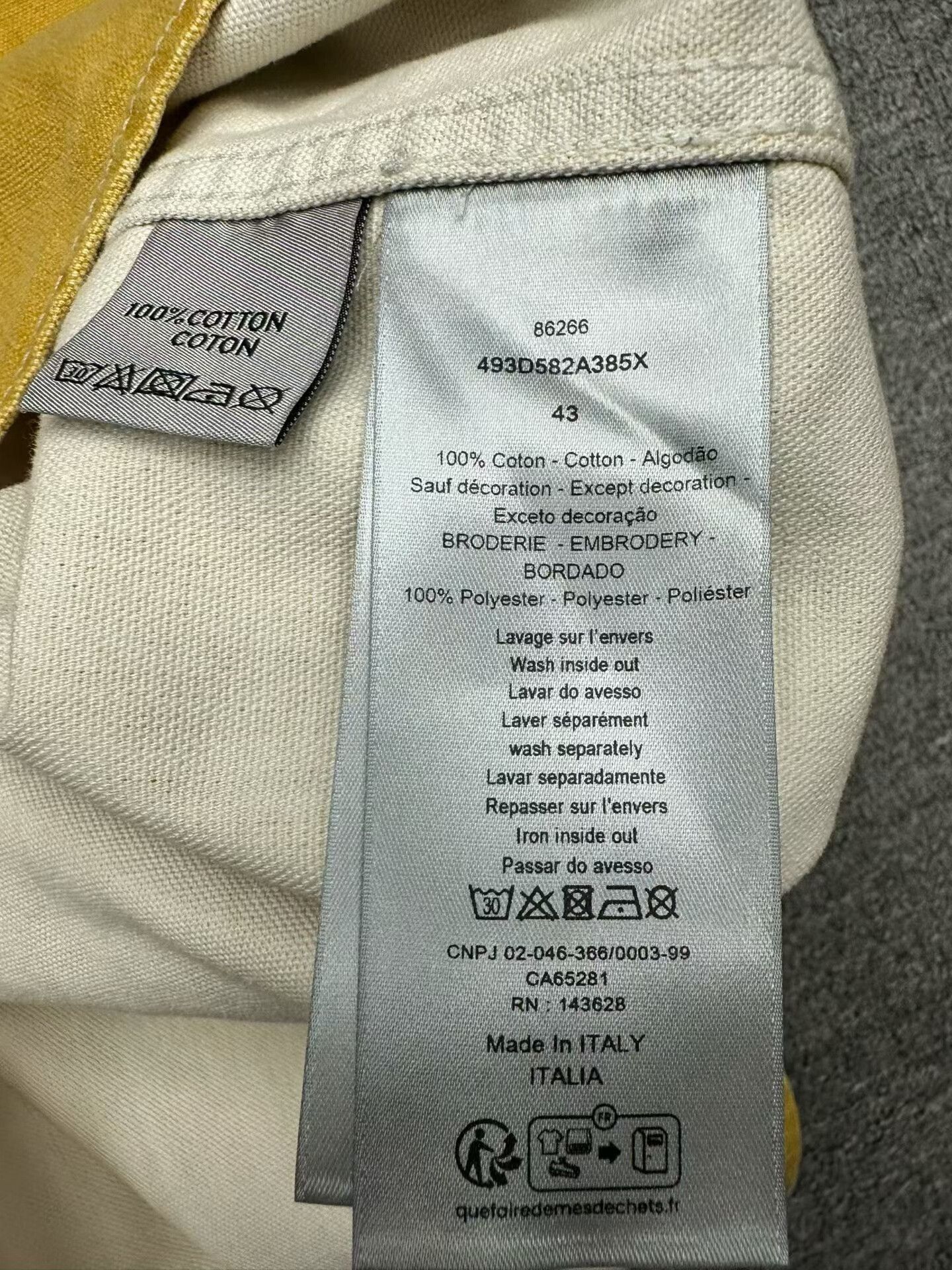 Dior Dior x Stone Island Denim Jacket Size US S / EU 44-46 / 1 - 6 Thumbnail
