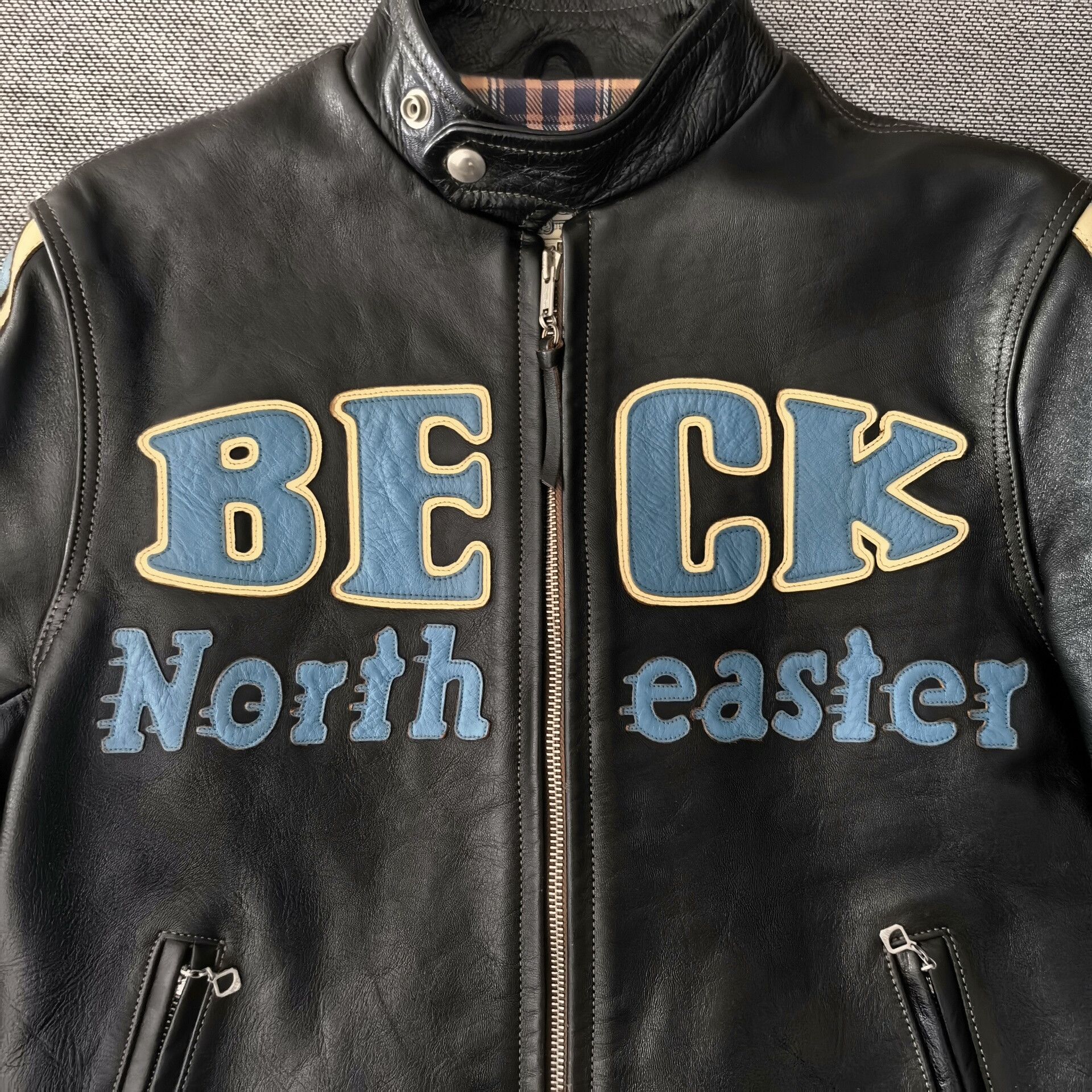 TOYS McCOY Toys Mccoy Beck666 Leather Jacket Size US XS / EU 42 / 0 - 4 Thumbnail